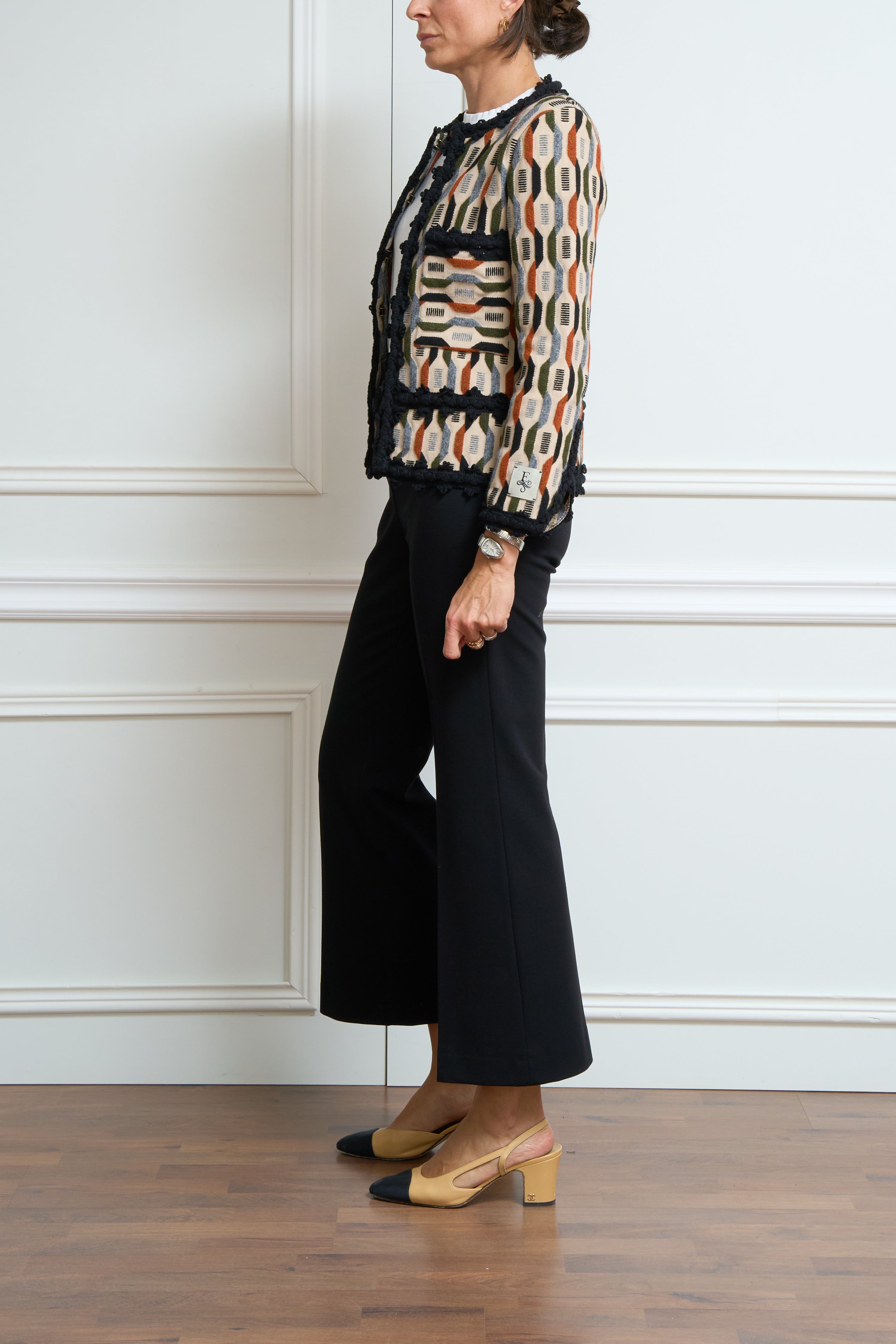 Tweed-Blazer in multi