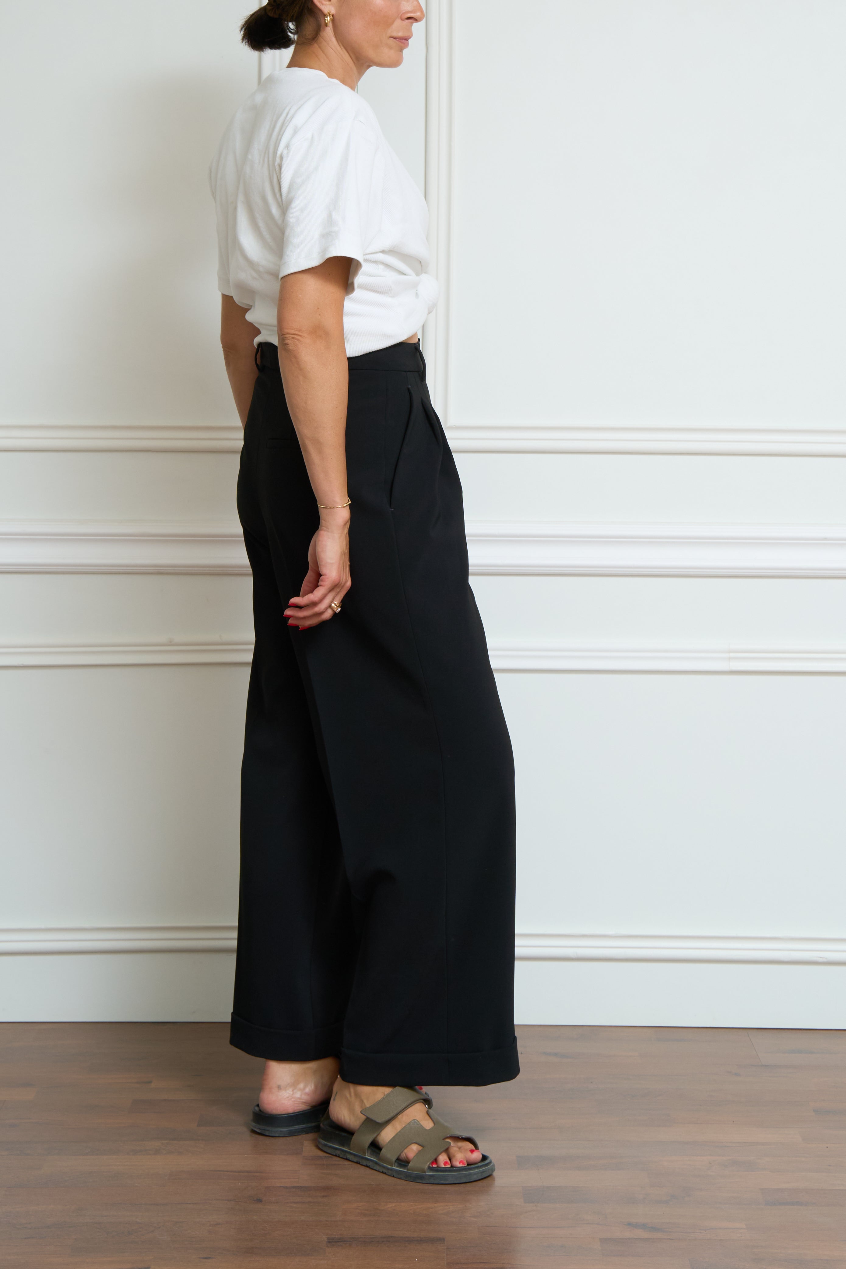 Hose 'Nevin' in schwarz