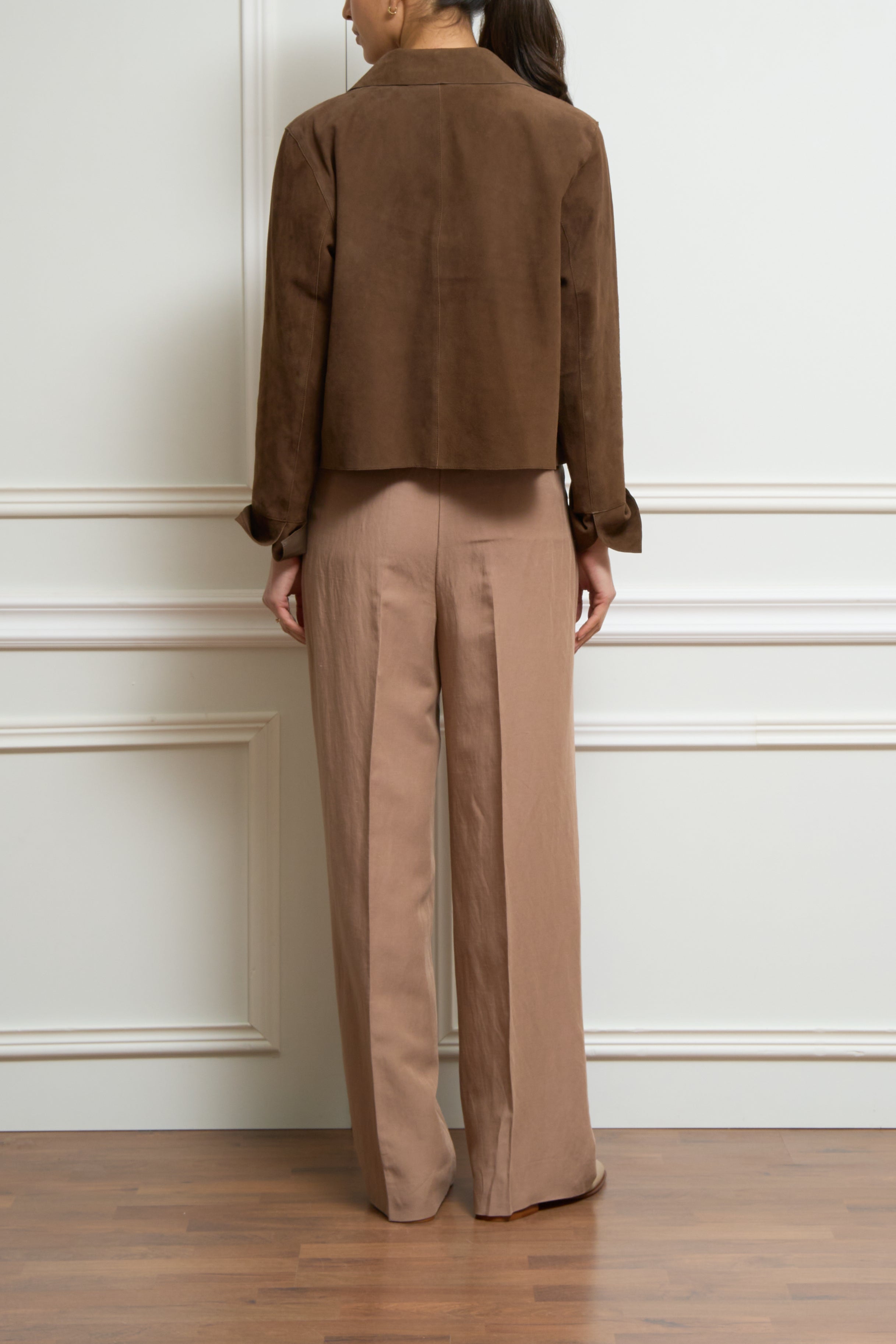 Leinenhose 'Noa' in toffee