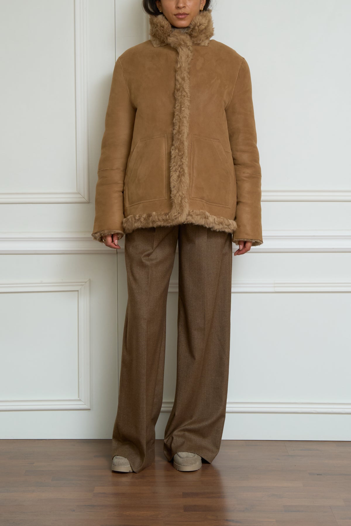 Wendejacke 'Cleo' in camel