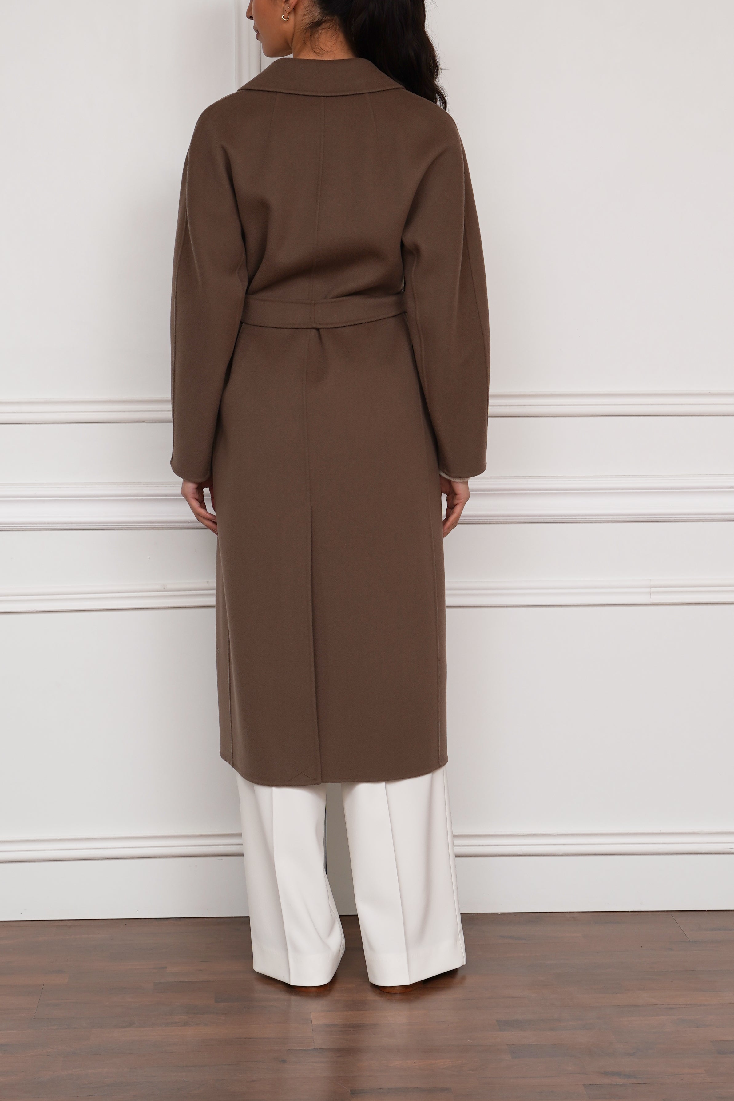 Wollmantel 'Dama' in braun