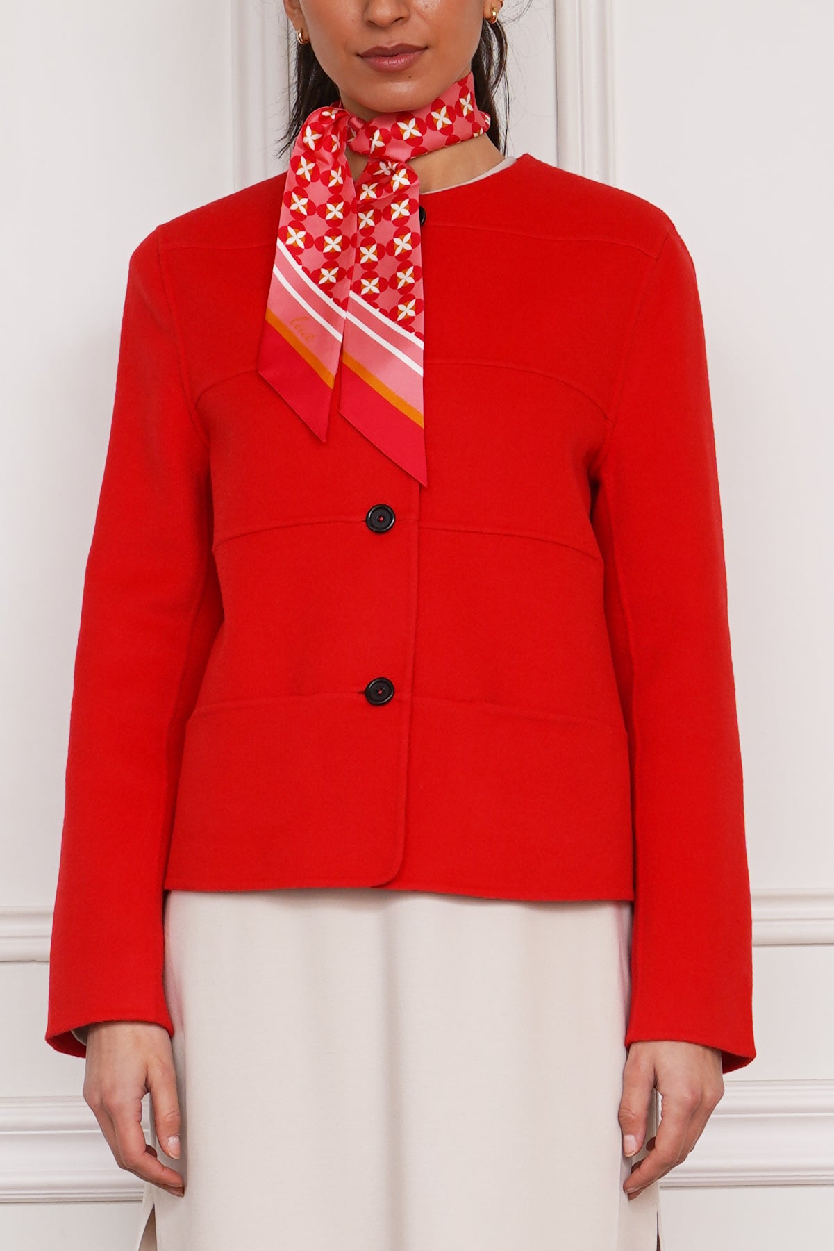 Jacket in red