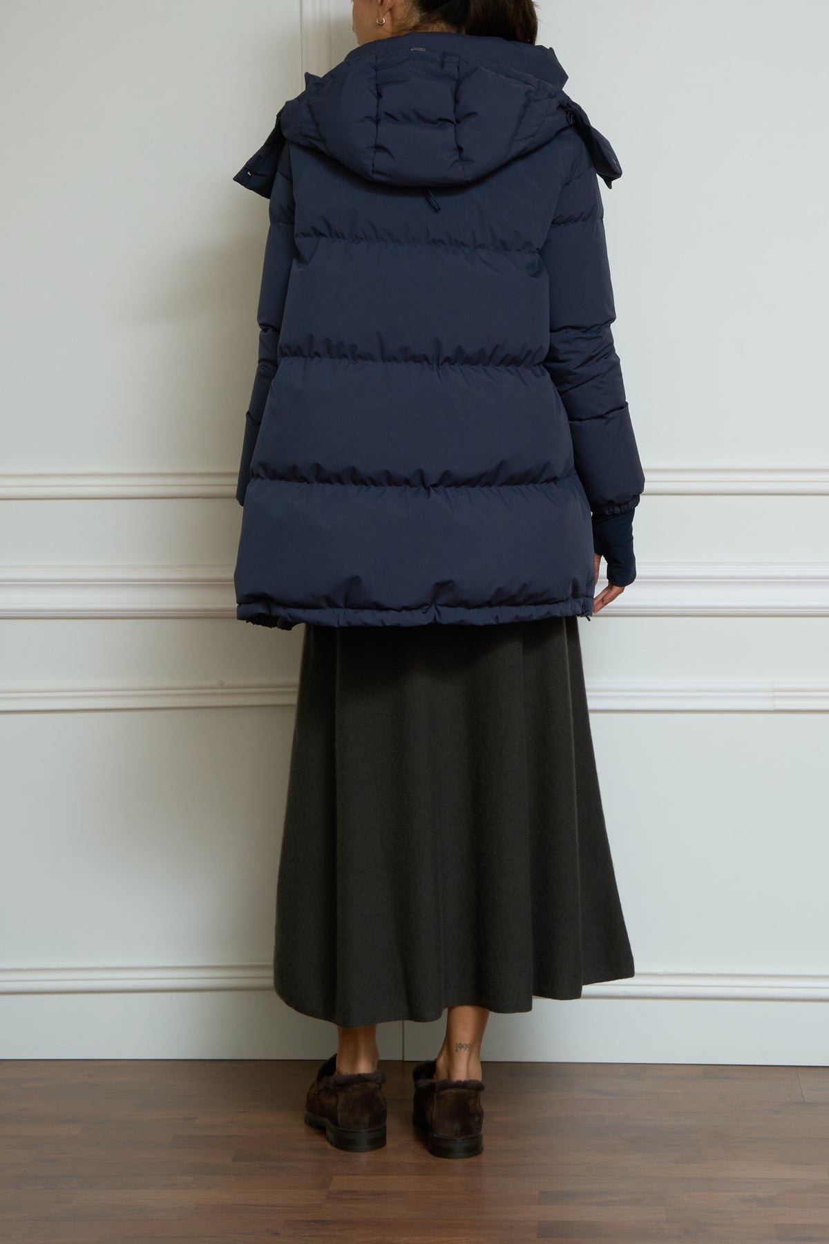 Daunenjacke in blau