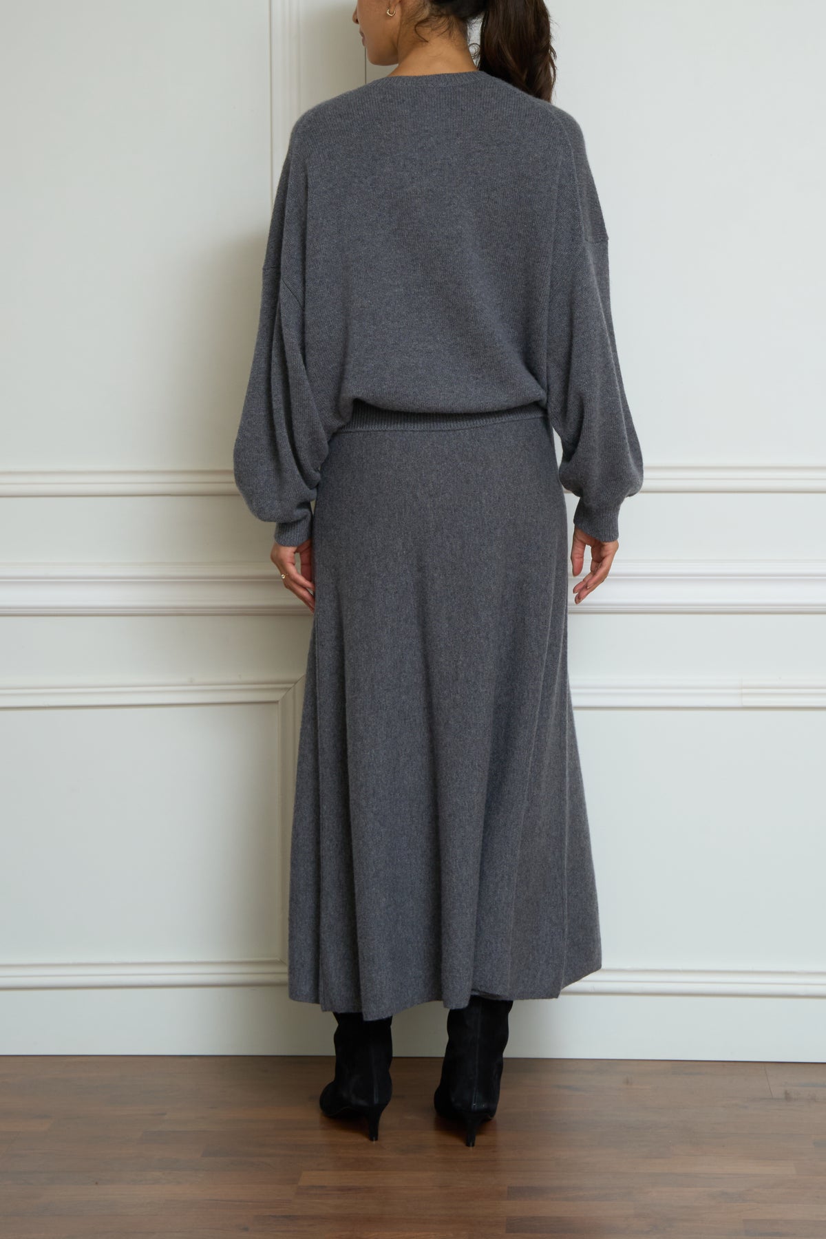 Strickrock 'Torie' in grau
