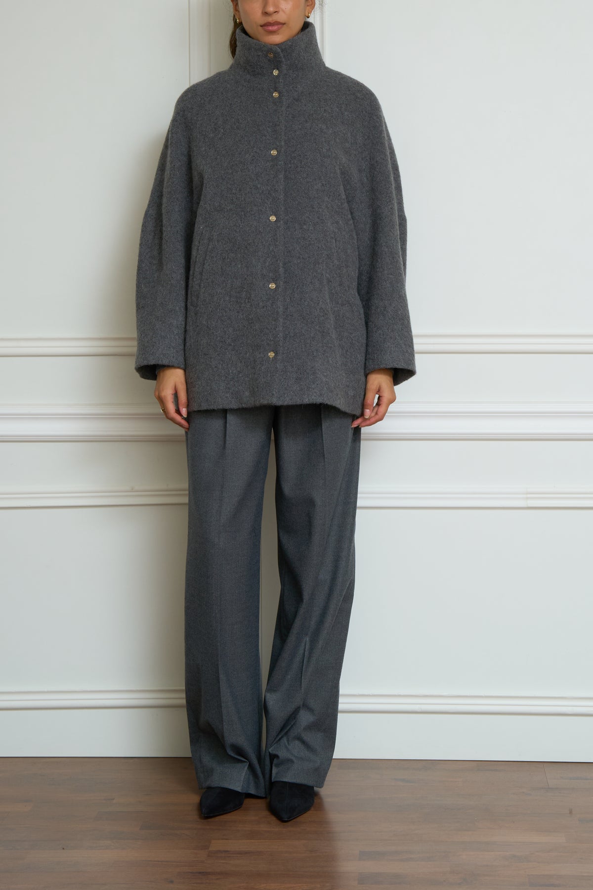 Jacke in grau