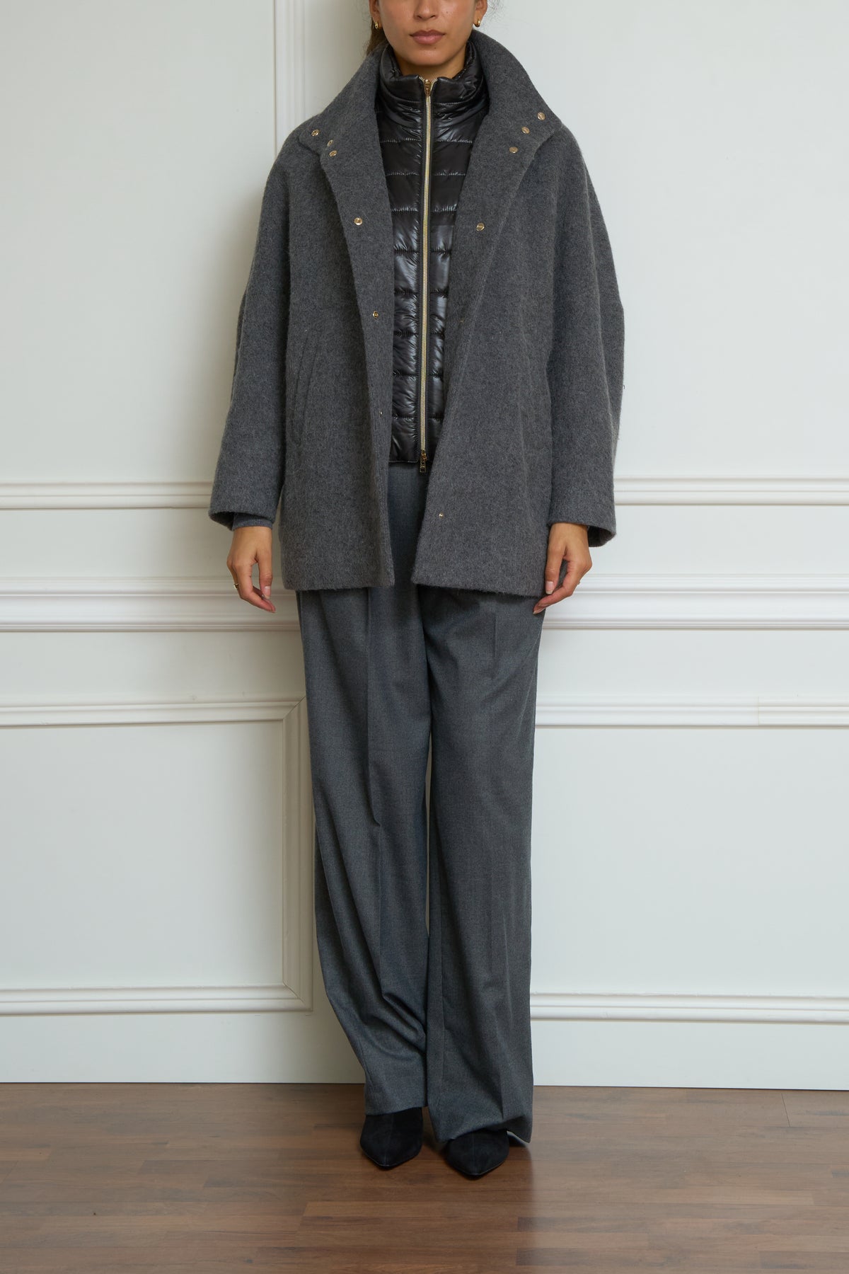 Jacke in grau