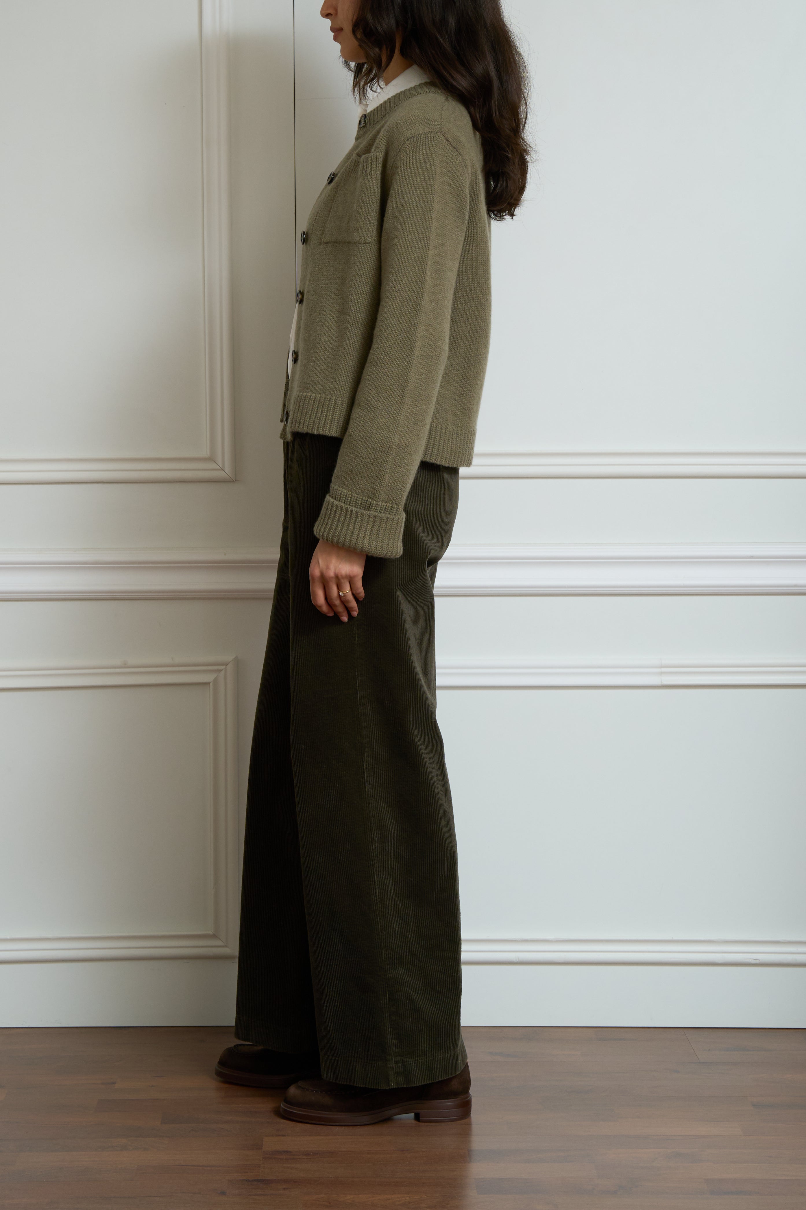 Strickjacke 'Lilly' in grün