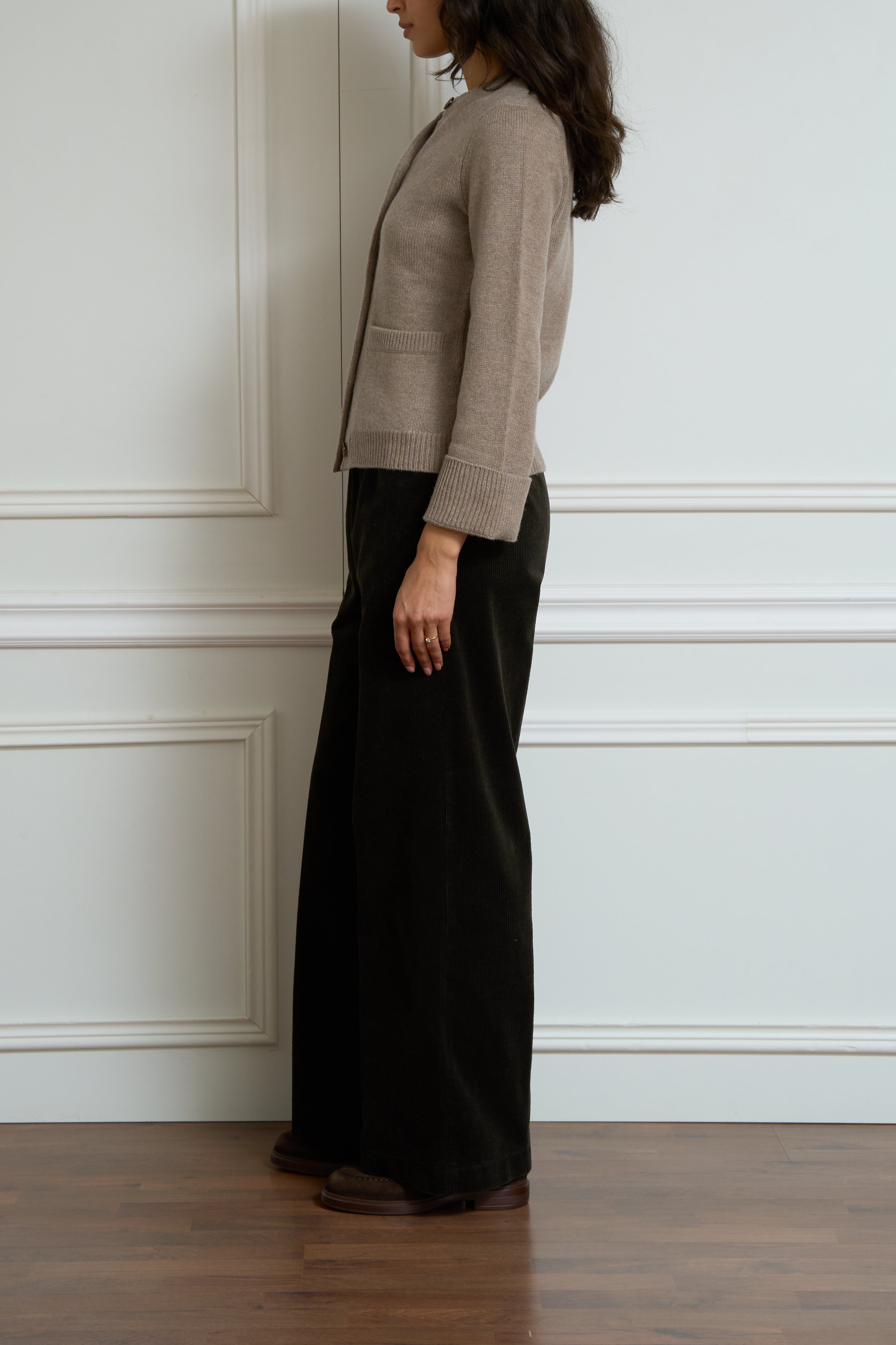 Strickjacke 'Dea' in beige