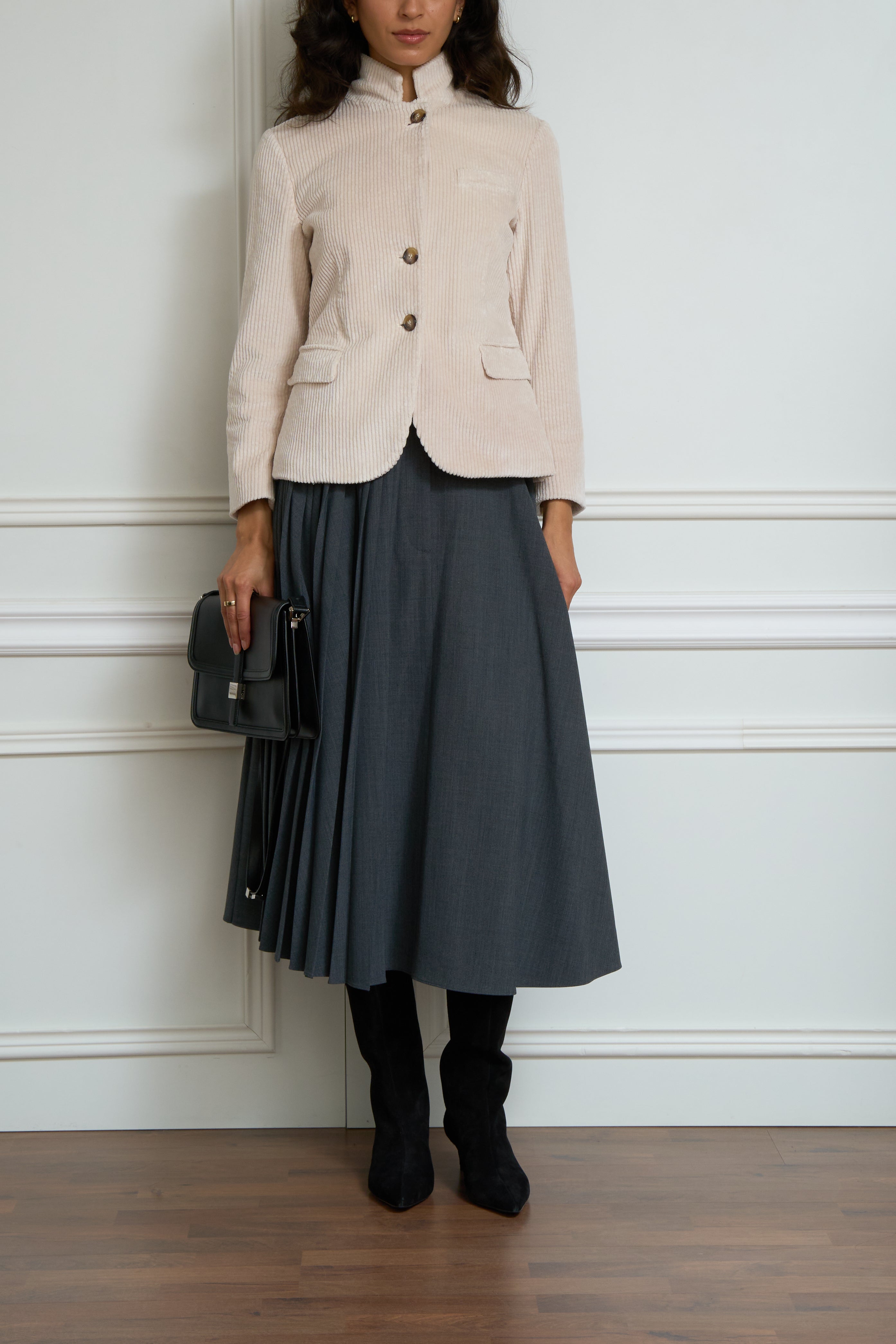 Cordblazer in creme