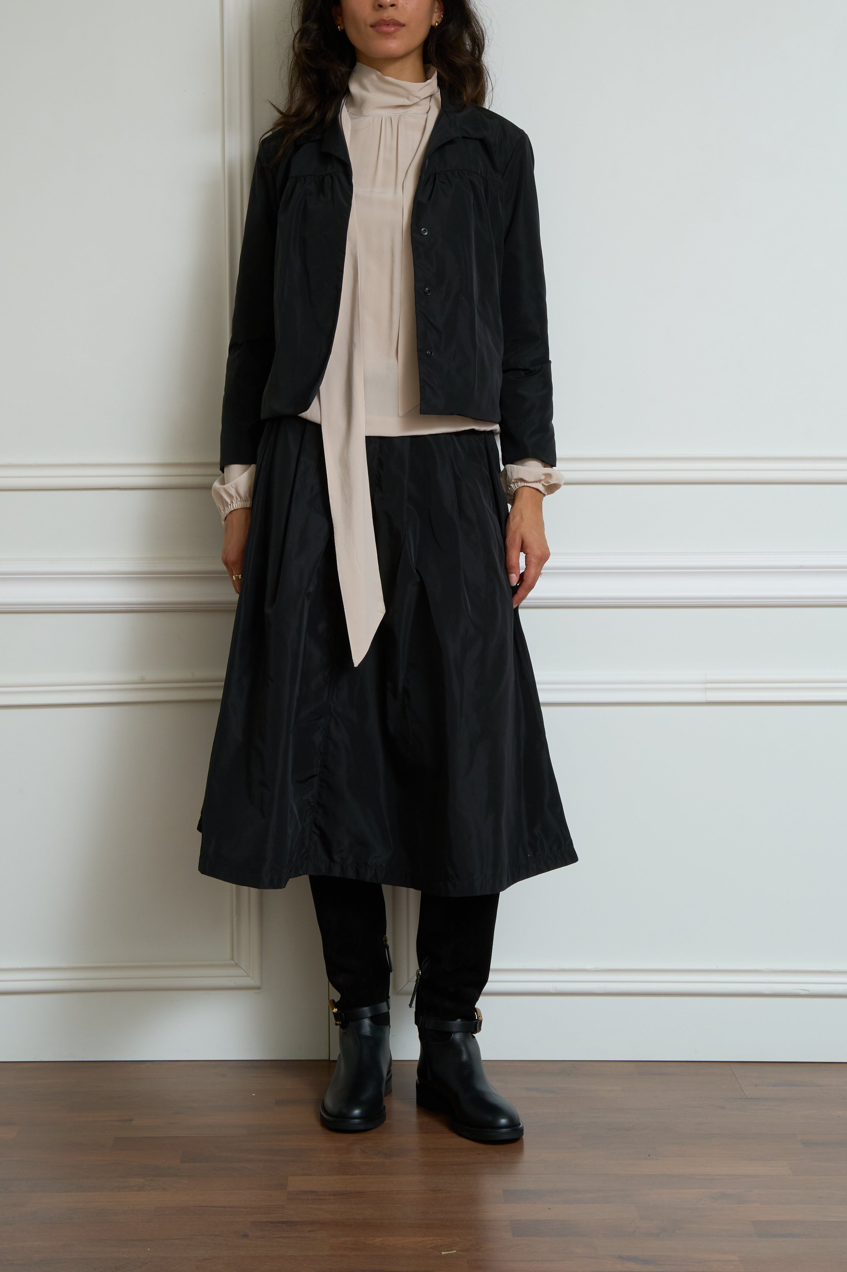 Jacket in black