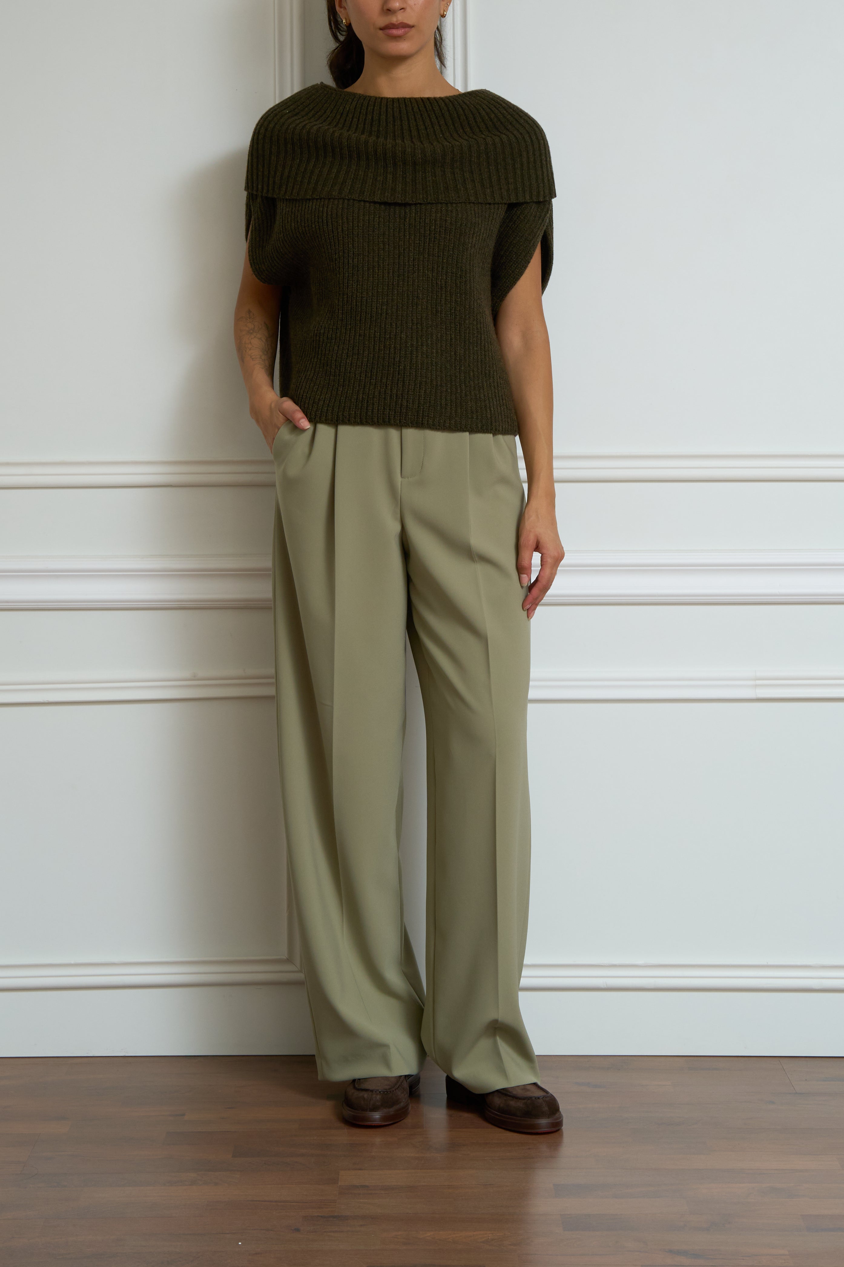 Trousers 'NOA' in green