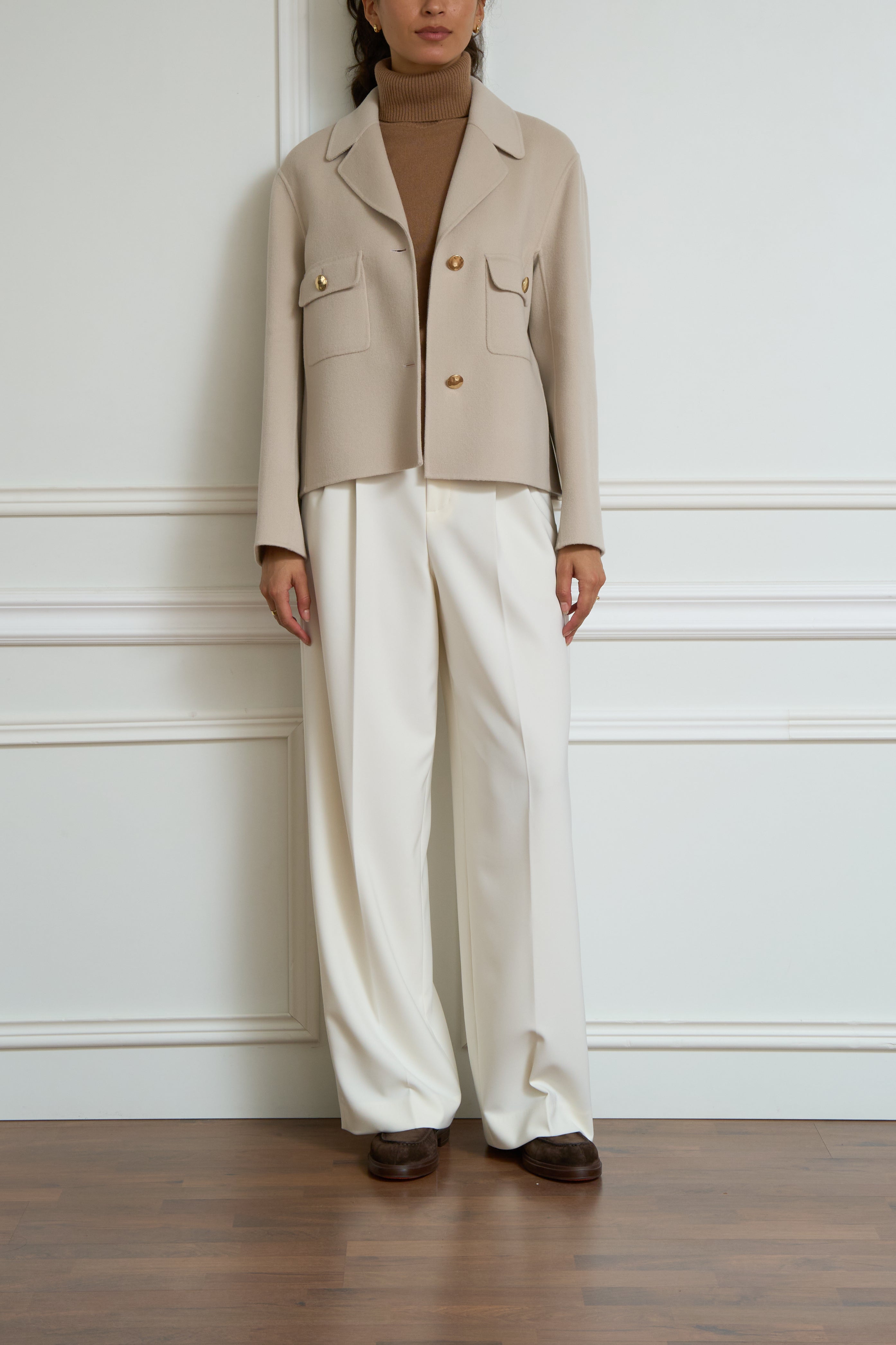 Jacke 'Sorriso' in creme