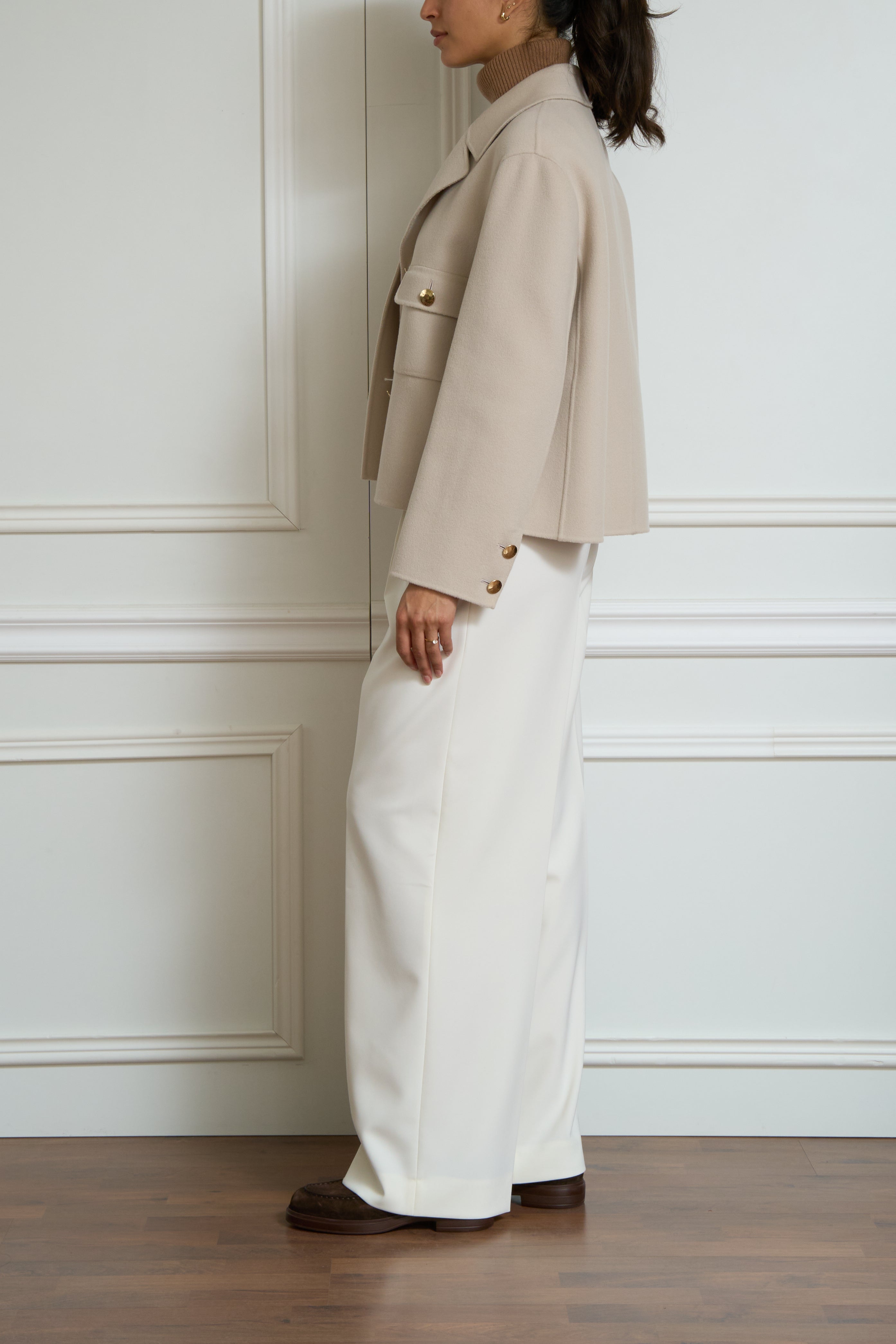 Jacke 'Sorriso' in creme
