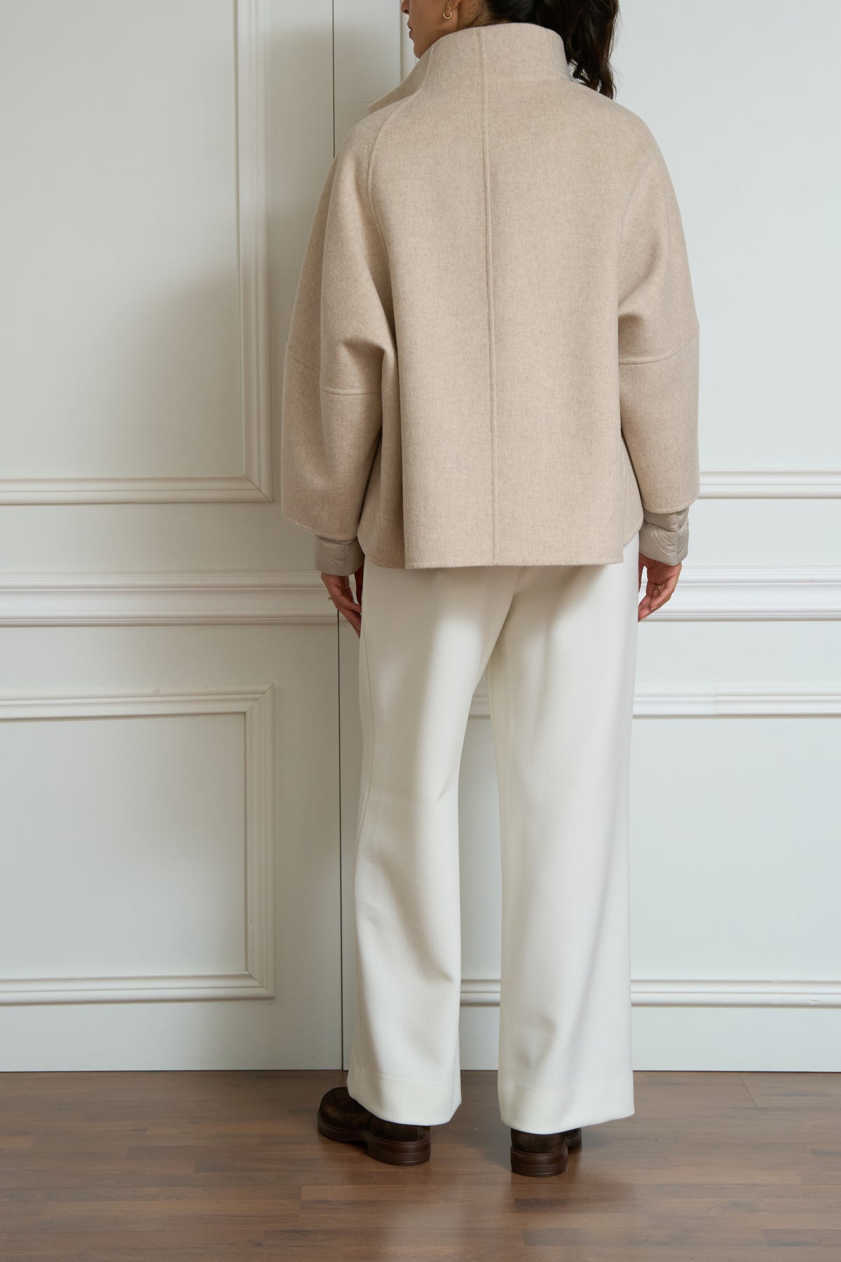 Jacke in creme