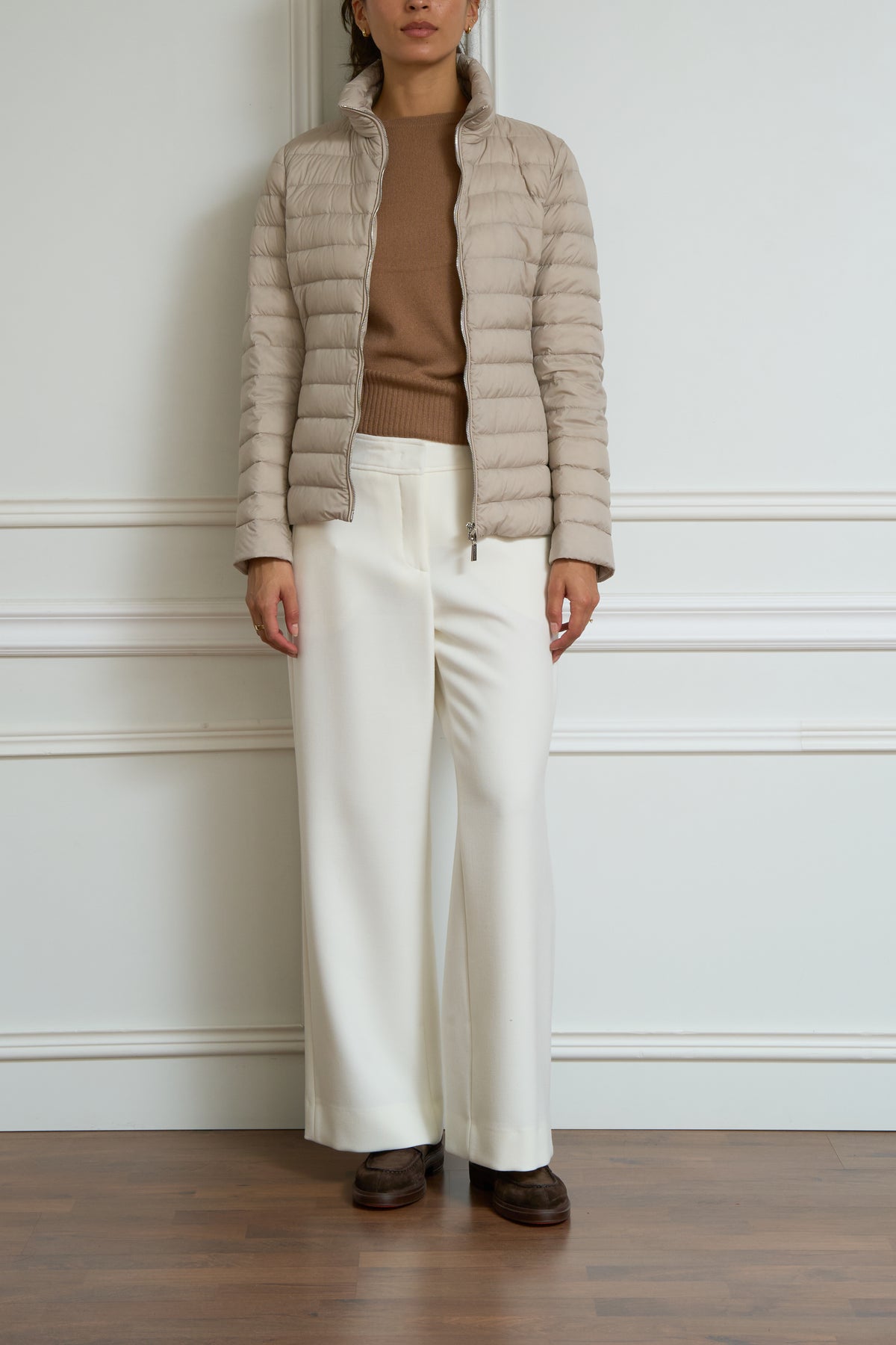 Jacke in creme