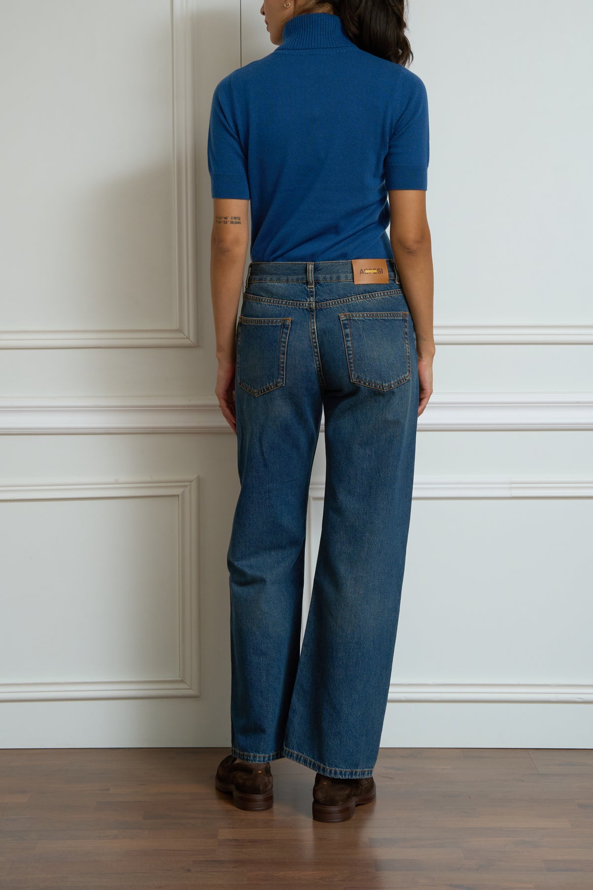 Jeans in blau