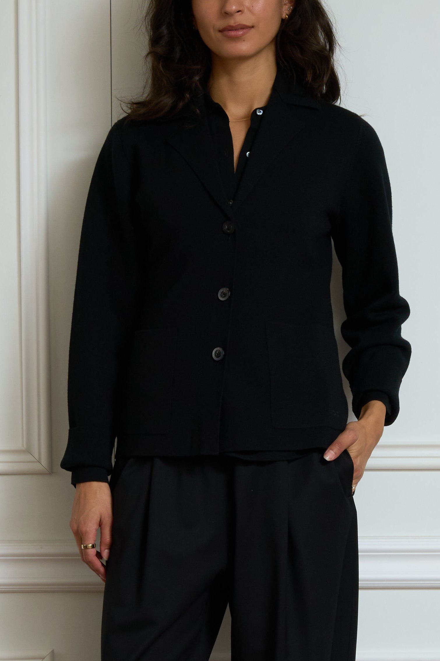 Cardigan in black