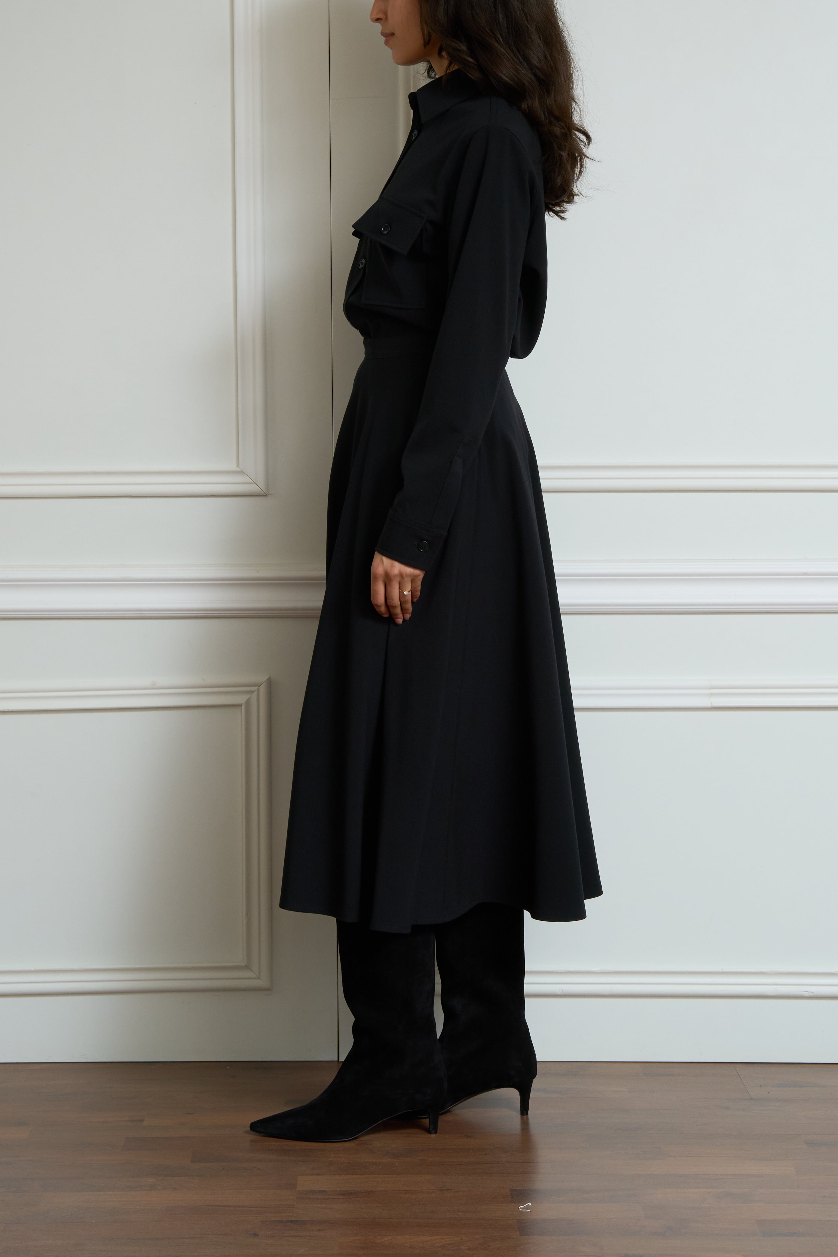 Blouse in black