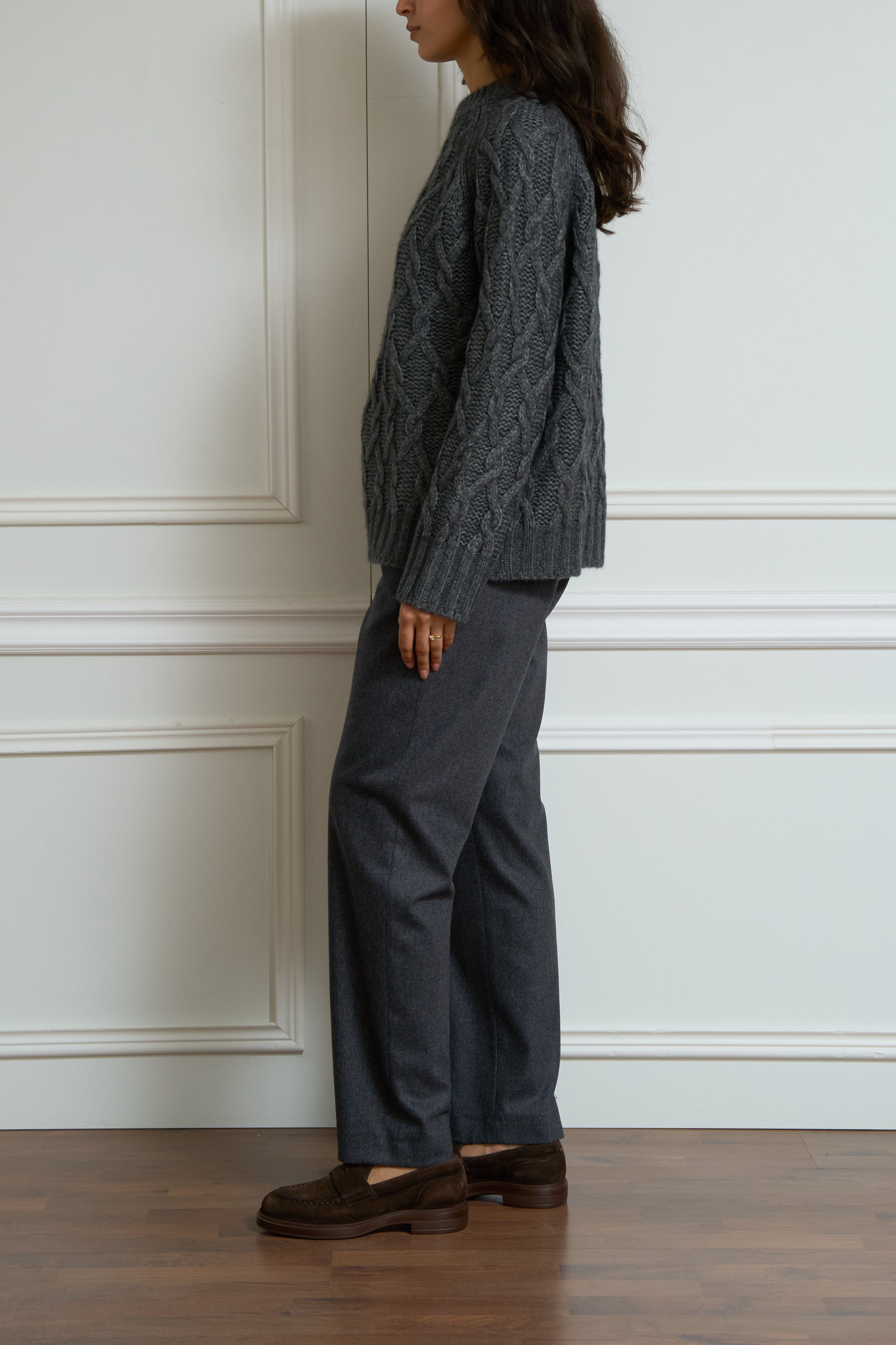 Trousers in grey