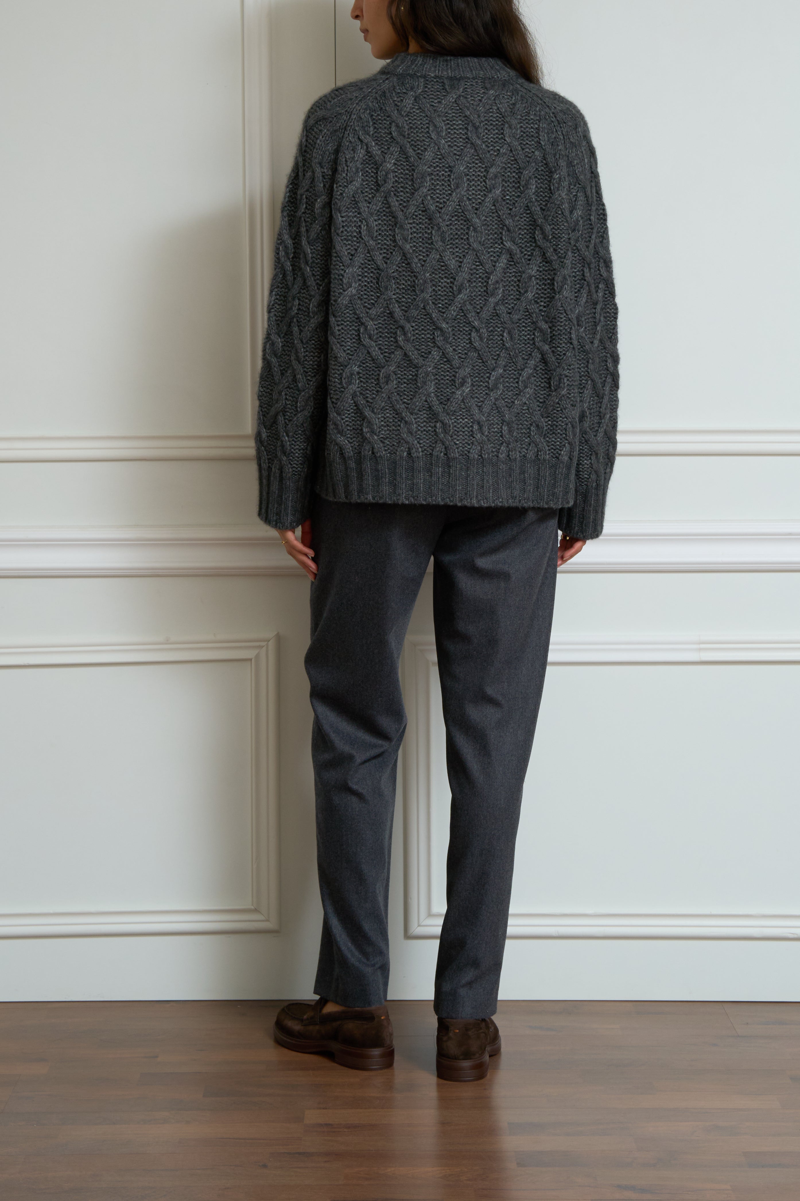 Trousers in grey