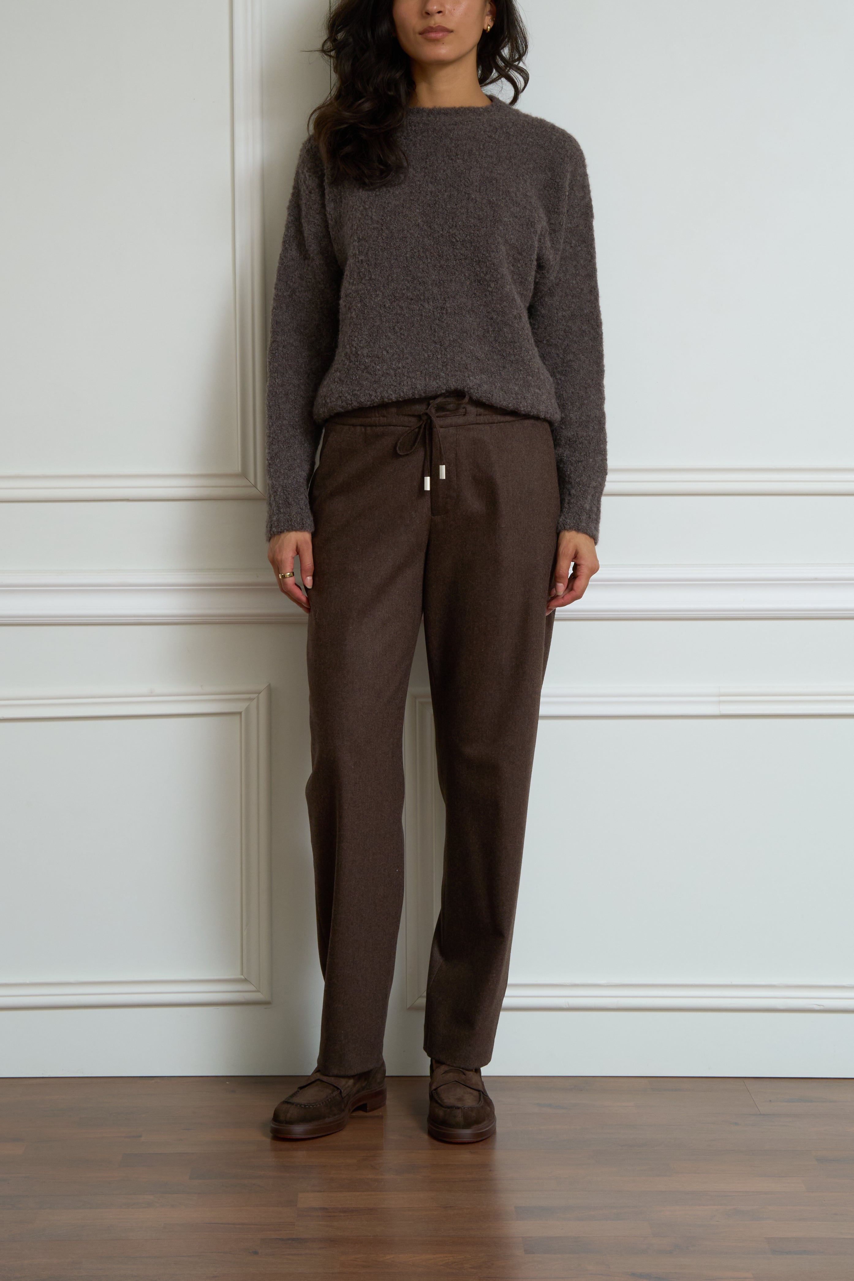 Pants in brown