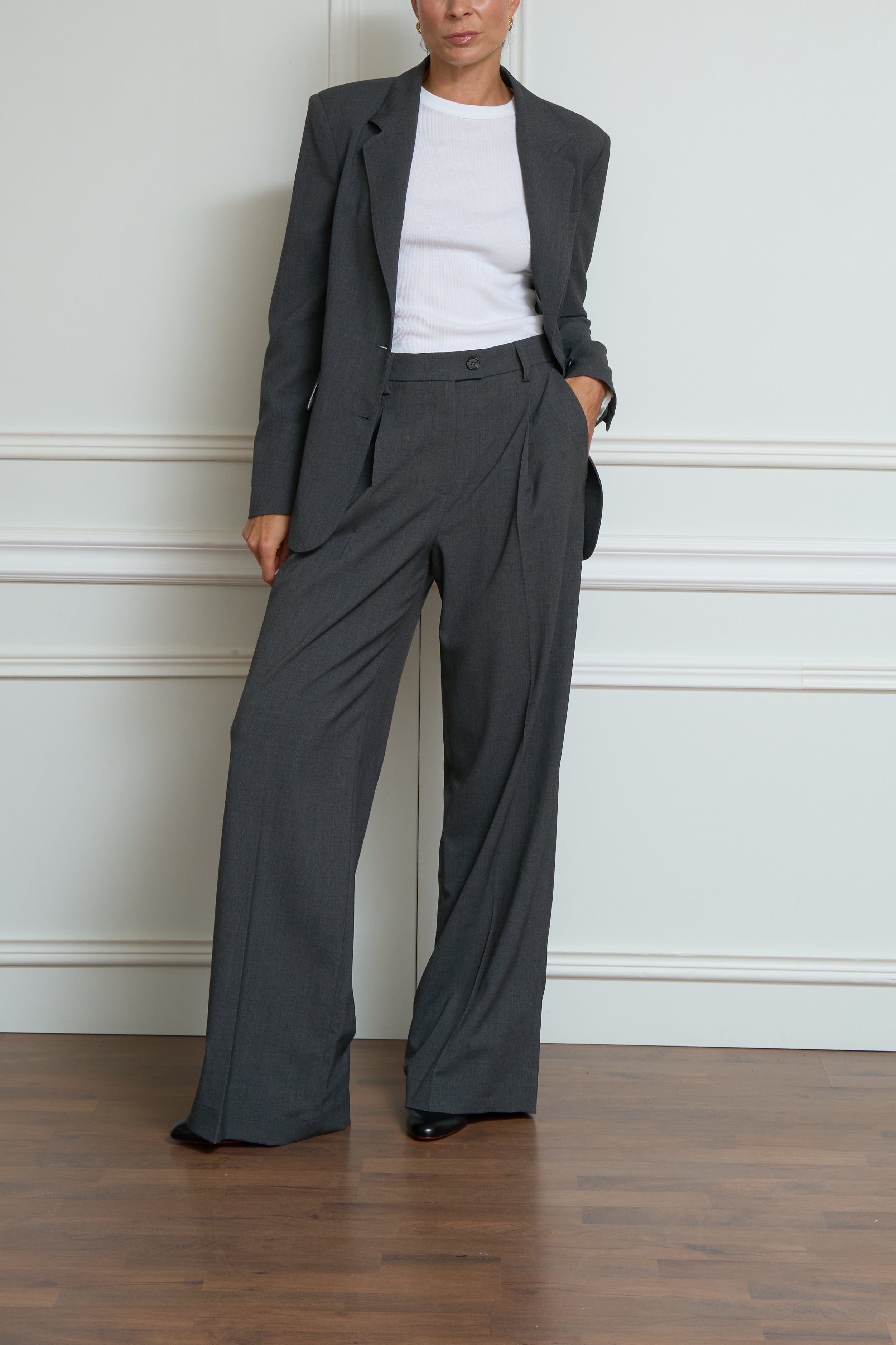 Blazer in anthrazit