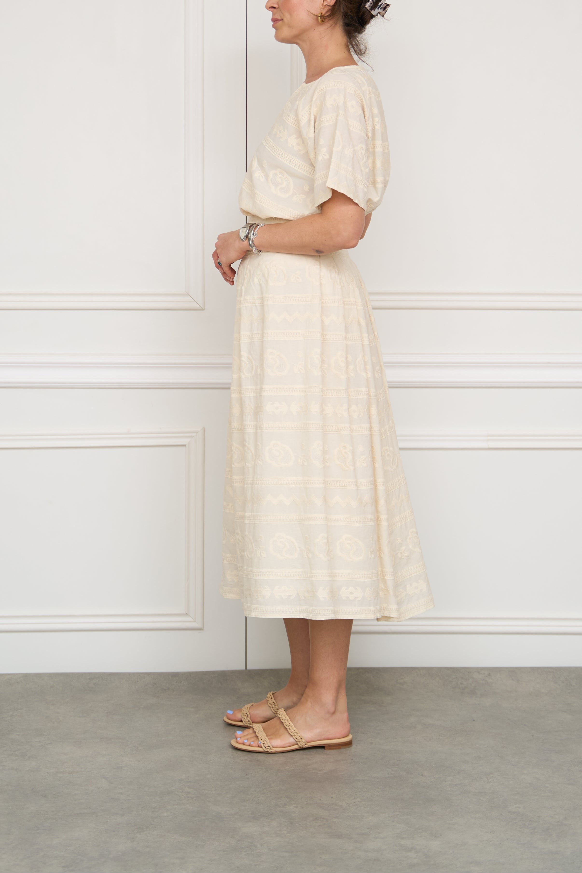 Pants in beige