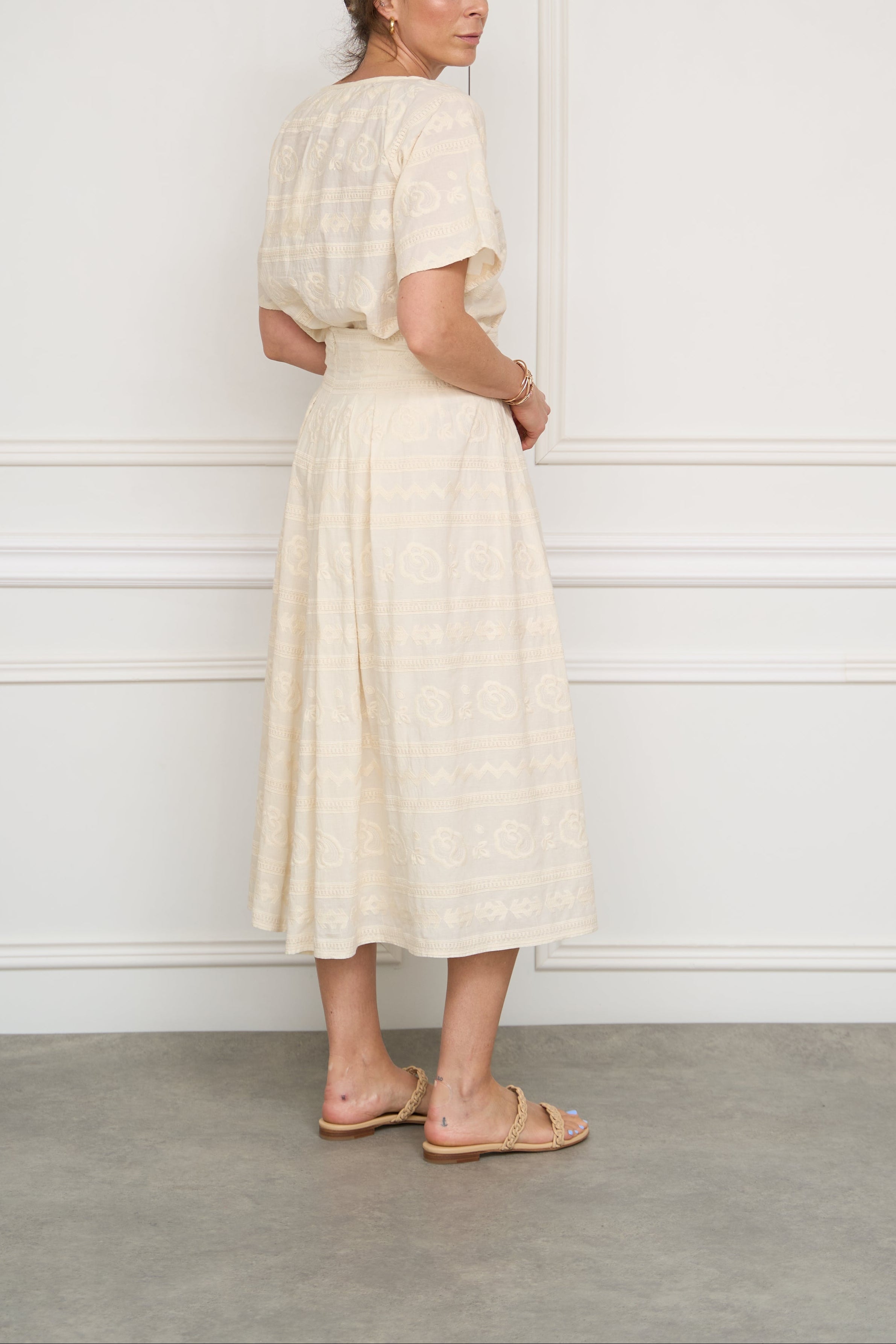 Pants in beige