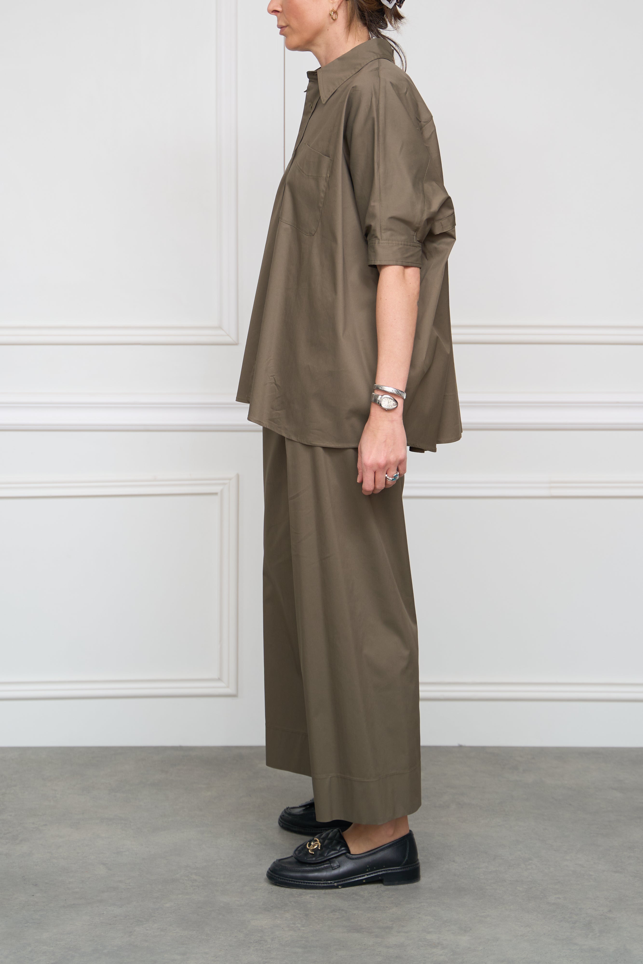 Midi dress with tie tail in yellow