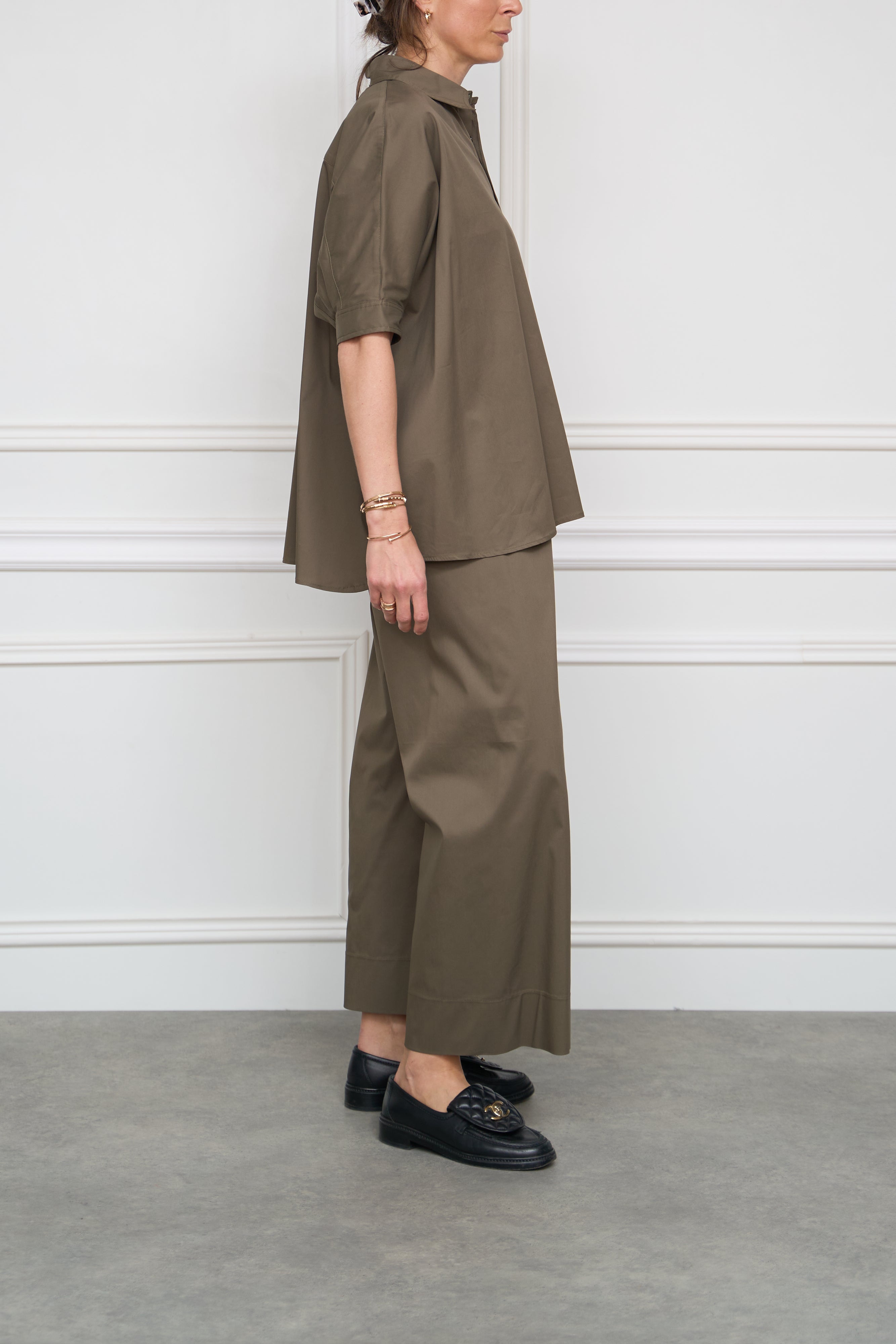 Midi dress with tie tail in yellow