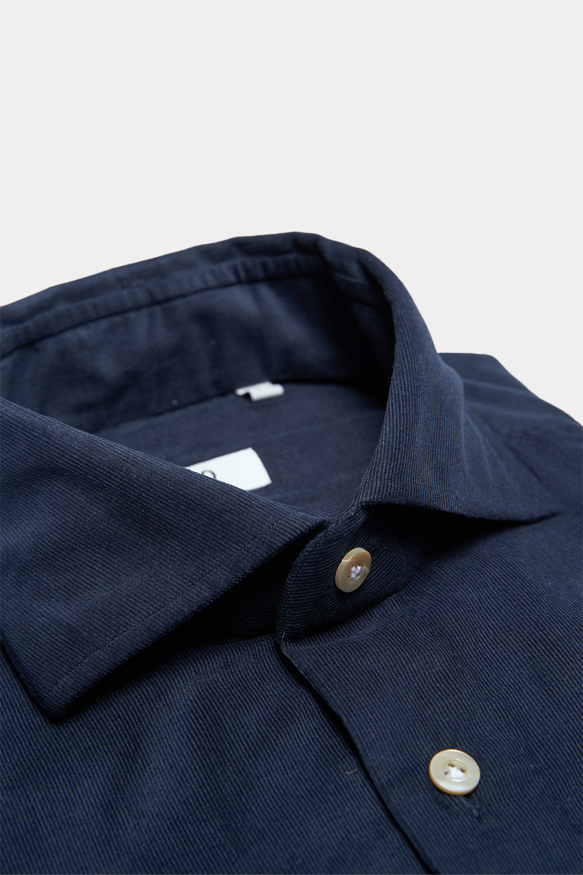 Corduroy shirt in navy
