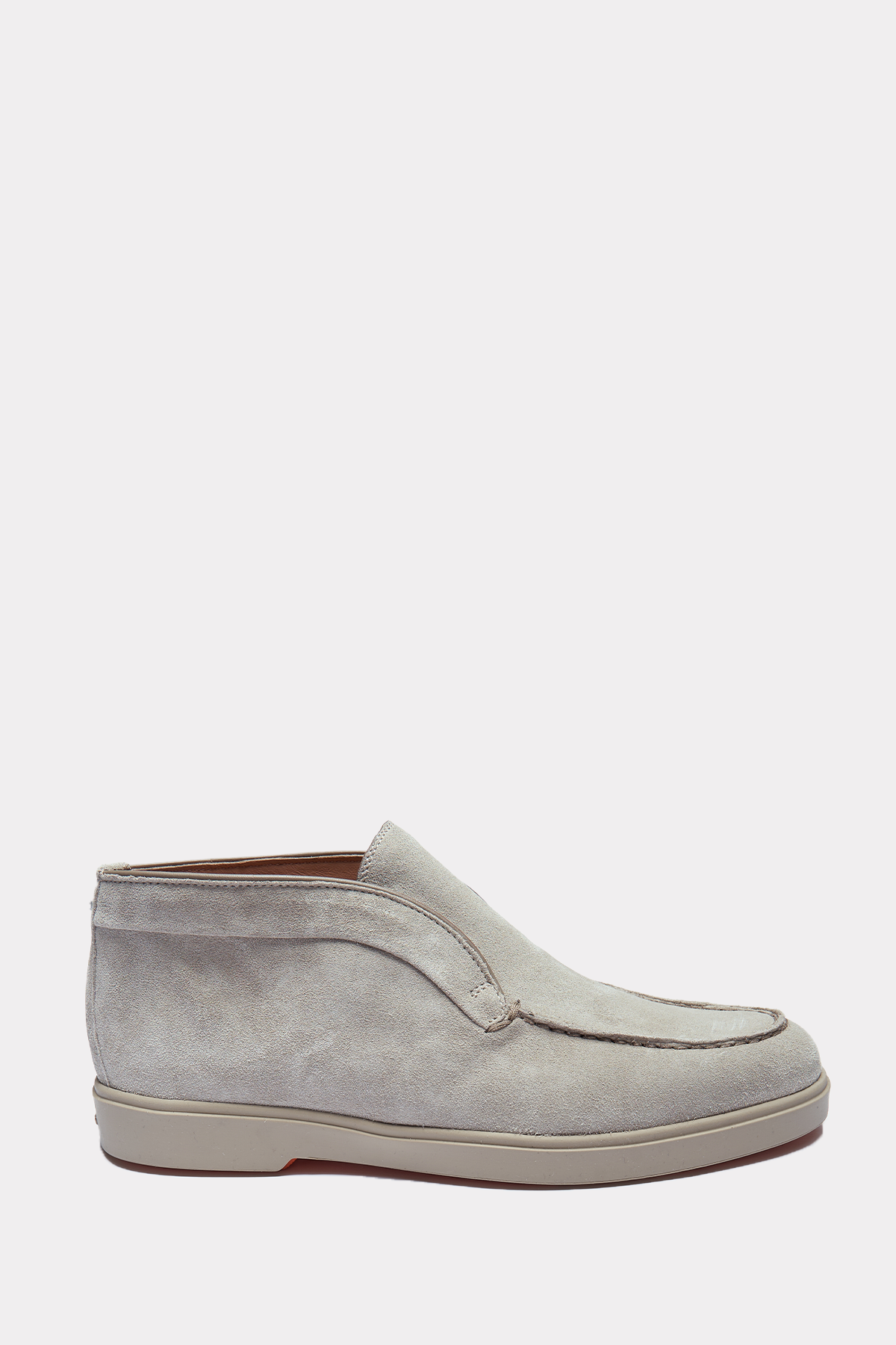 Ankle boots in beige