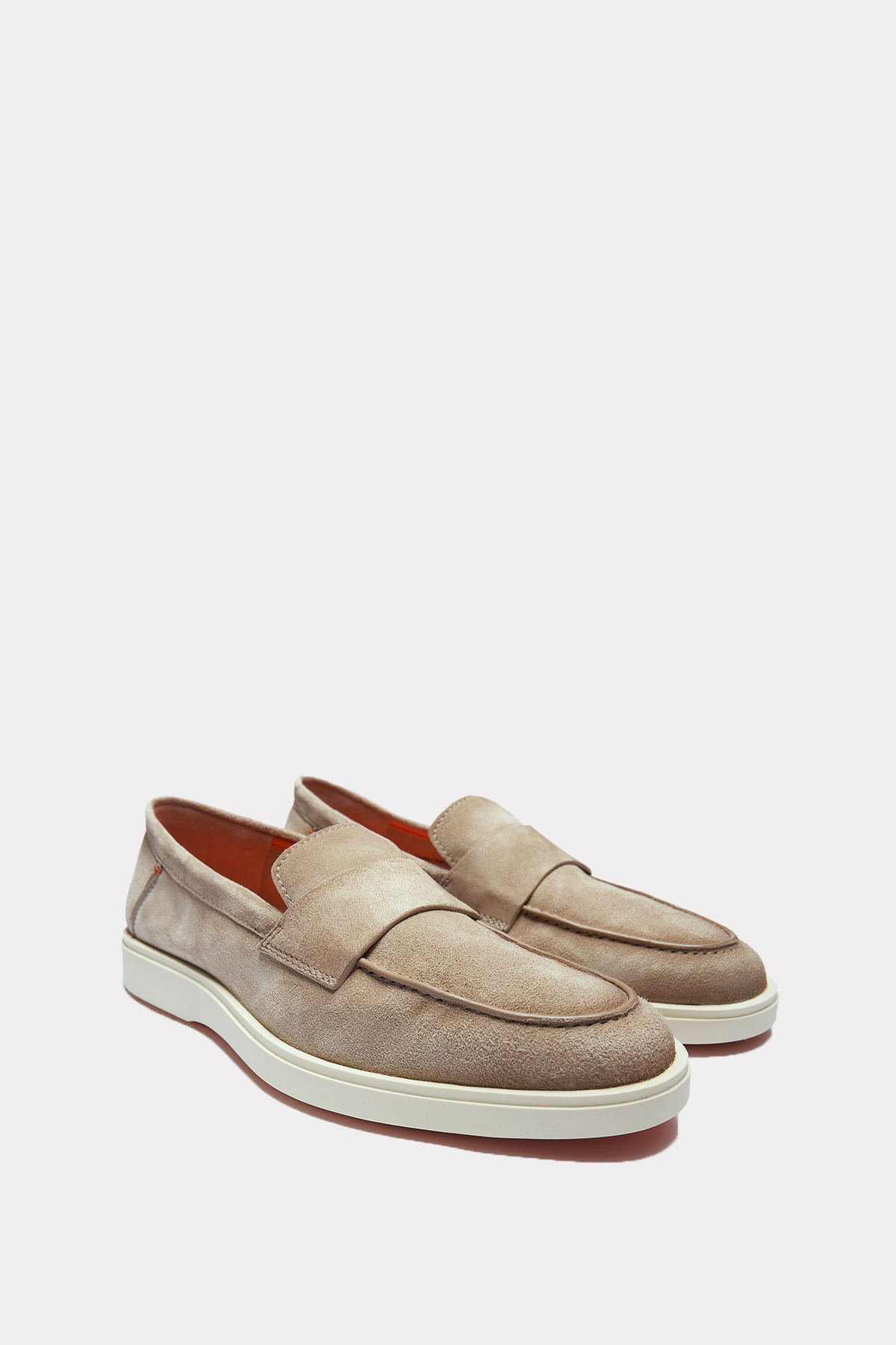 slippers in beige