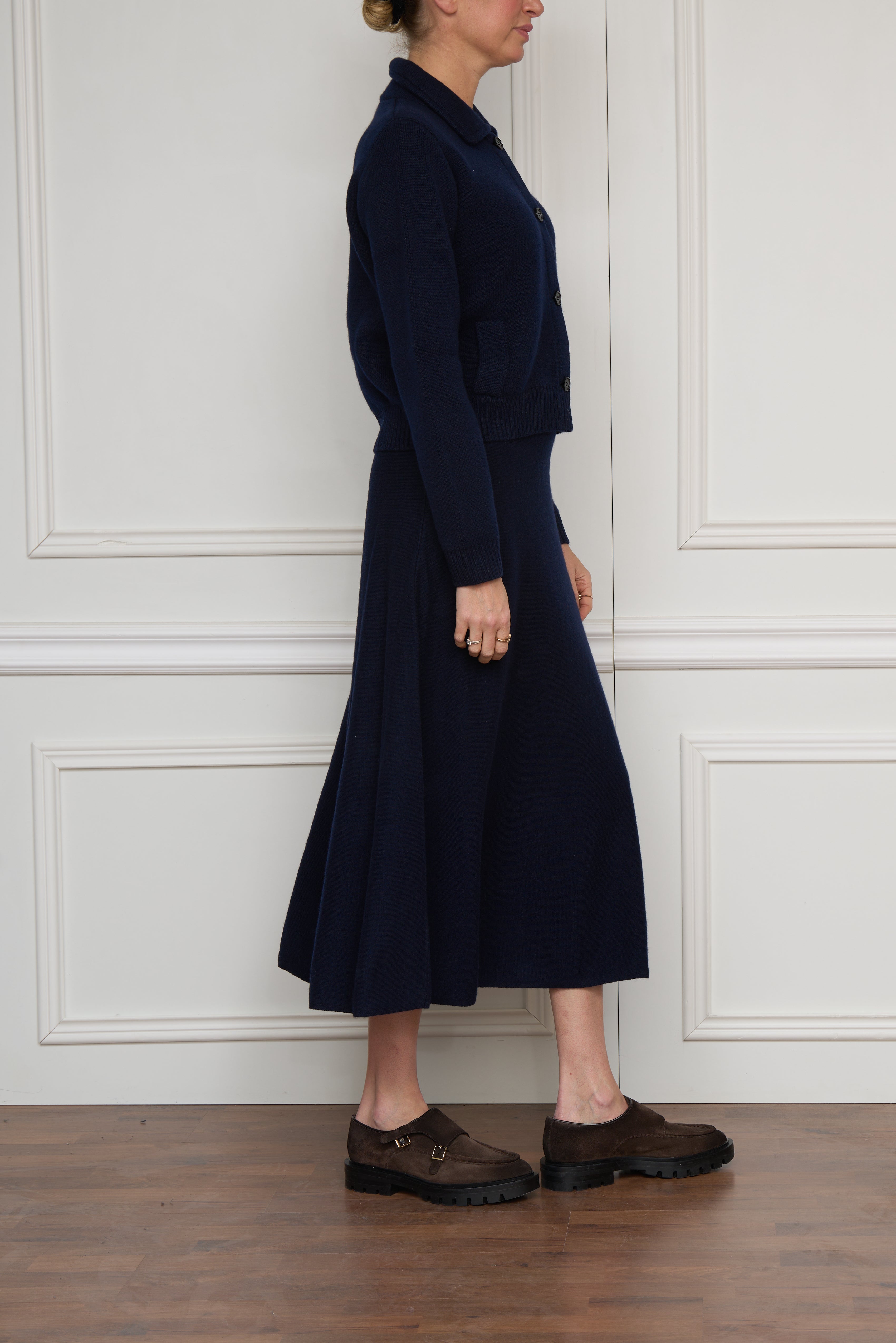 Kaschmir-Strickjacke 'Lynna' in marine