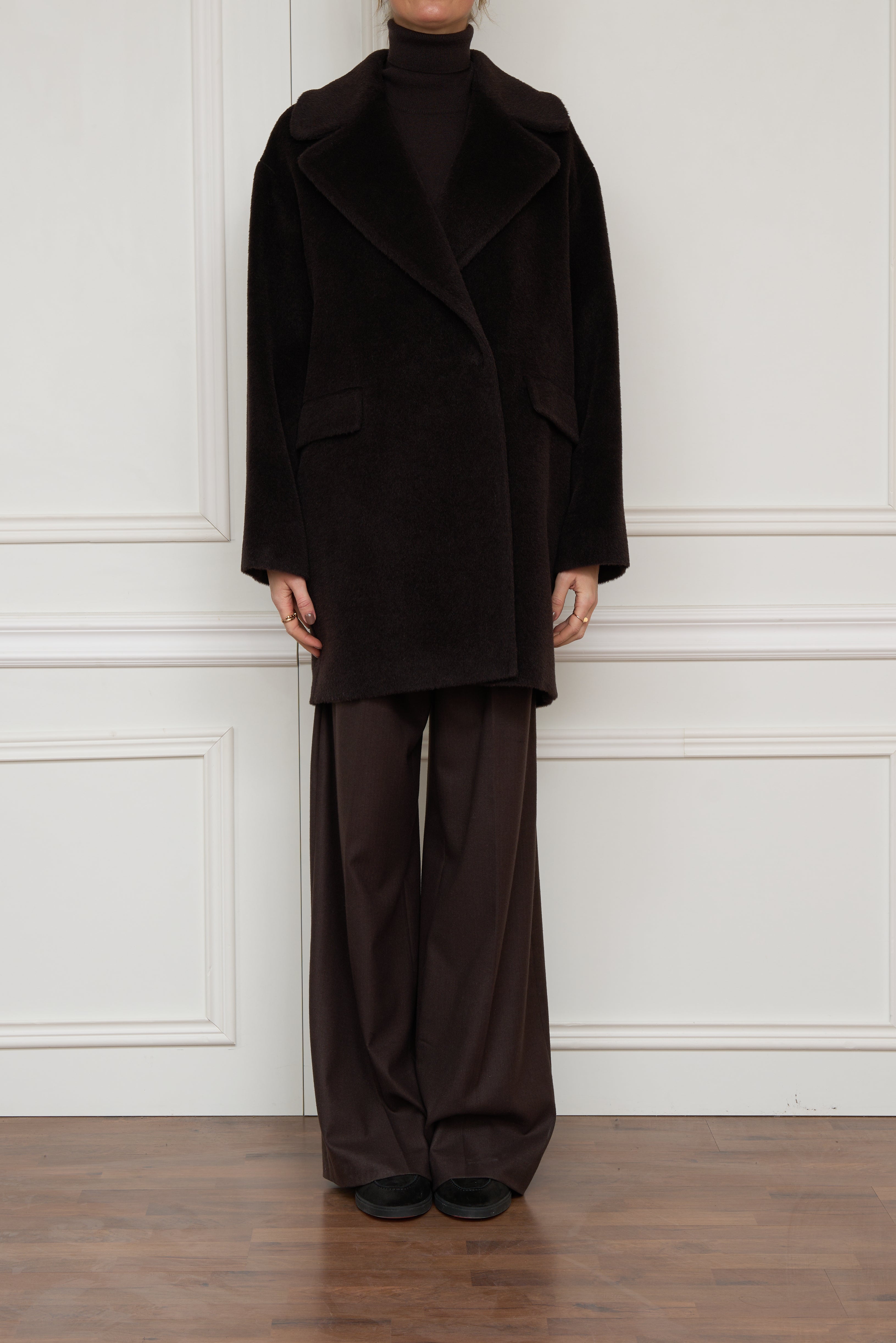 Mantel 'Astrid' in braun