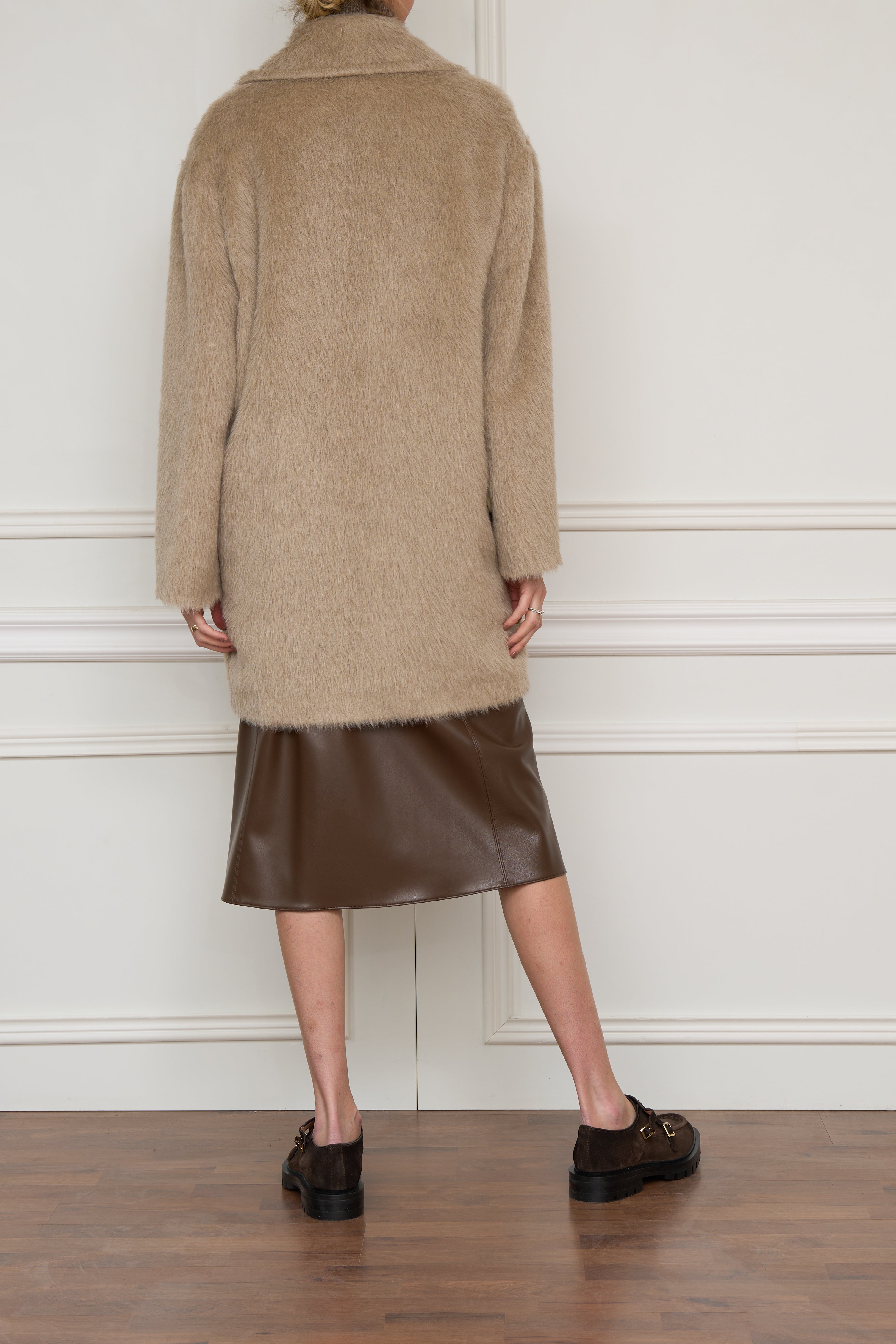 Mantel 'Astrid' in beige