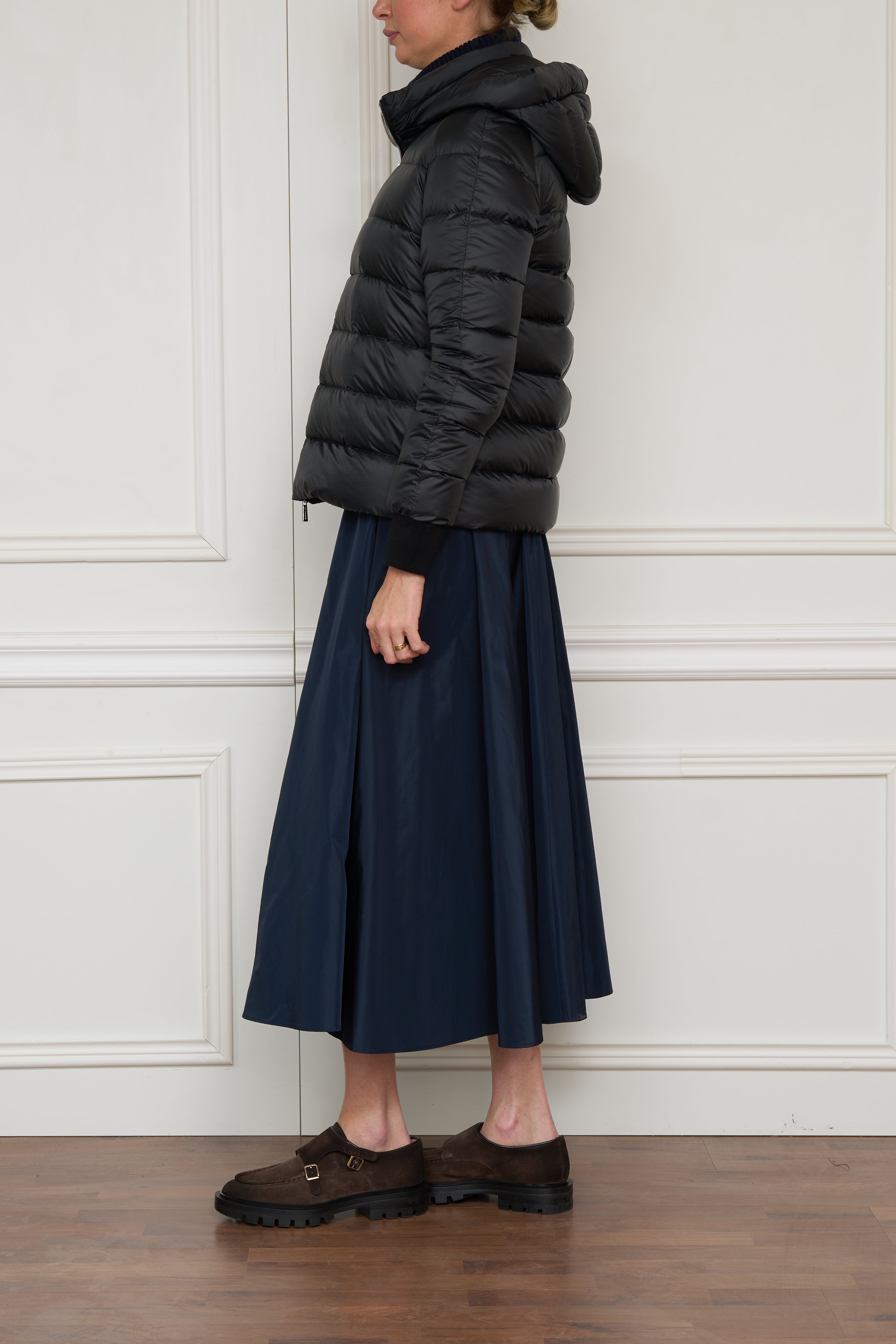 Wendejacke in braun/blau