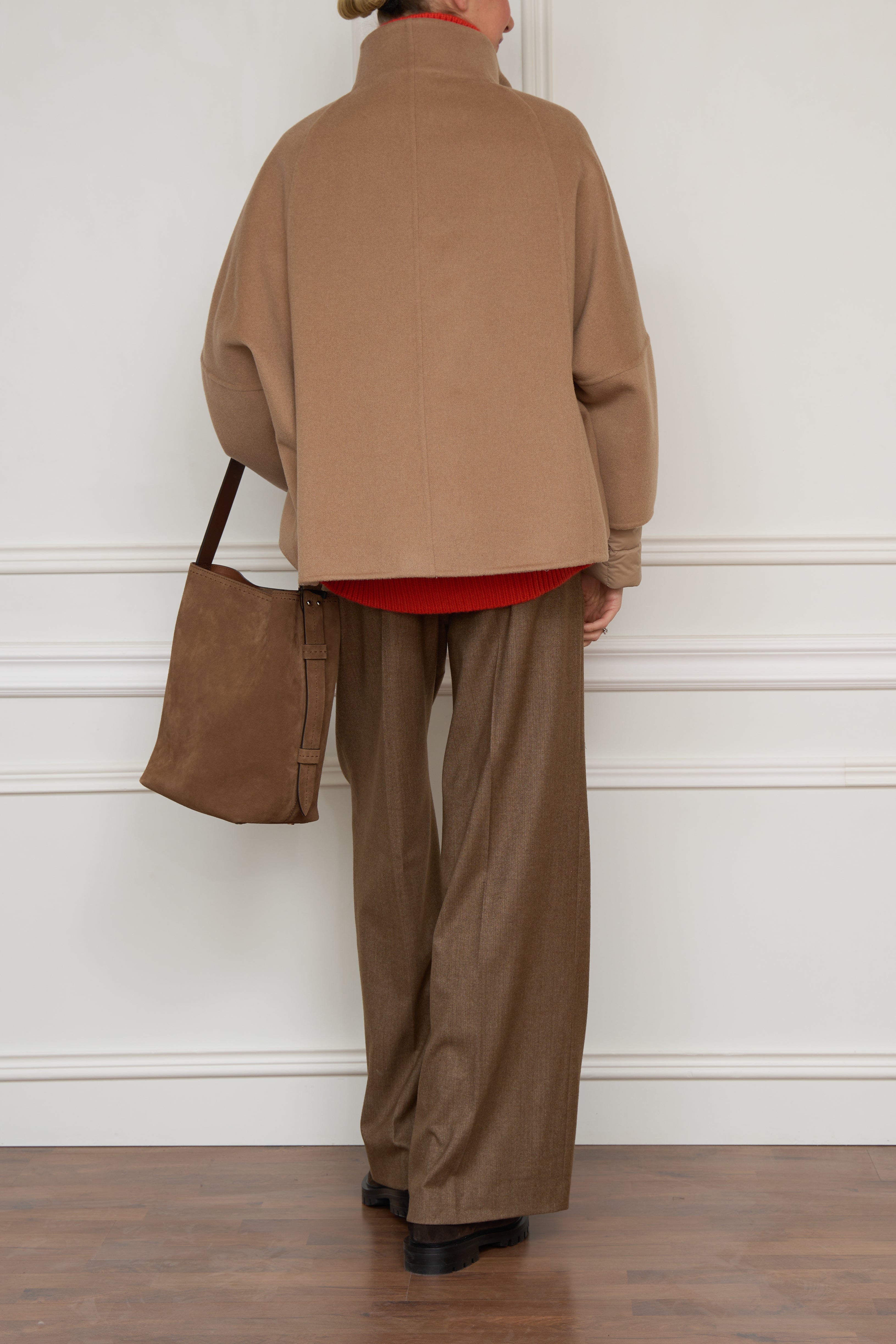 Doubleface-Jacke in camel