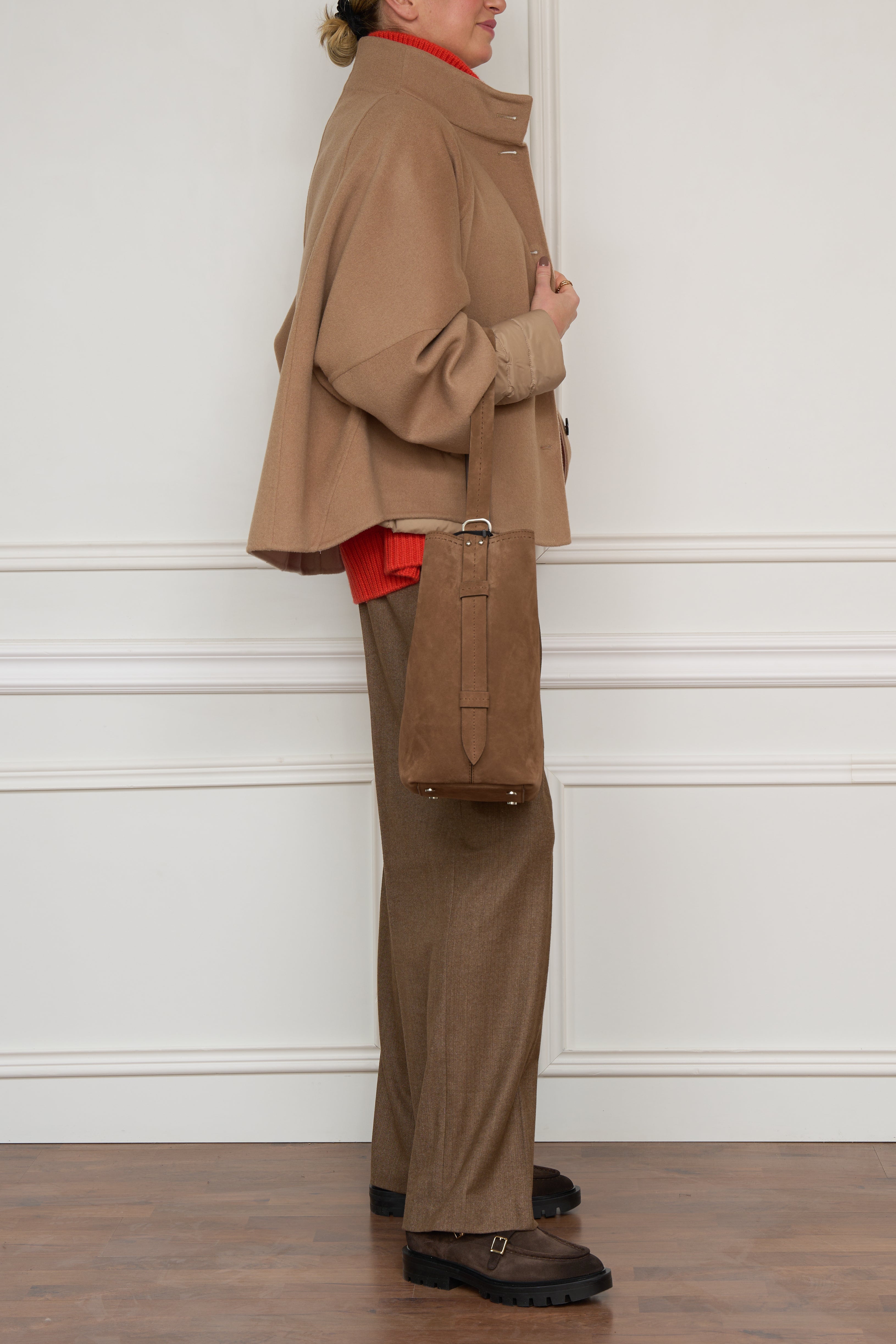 Doubleface-Jacke in camel