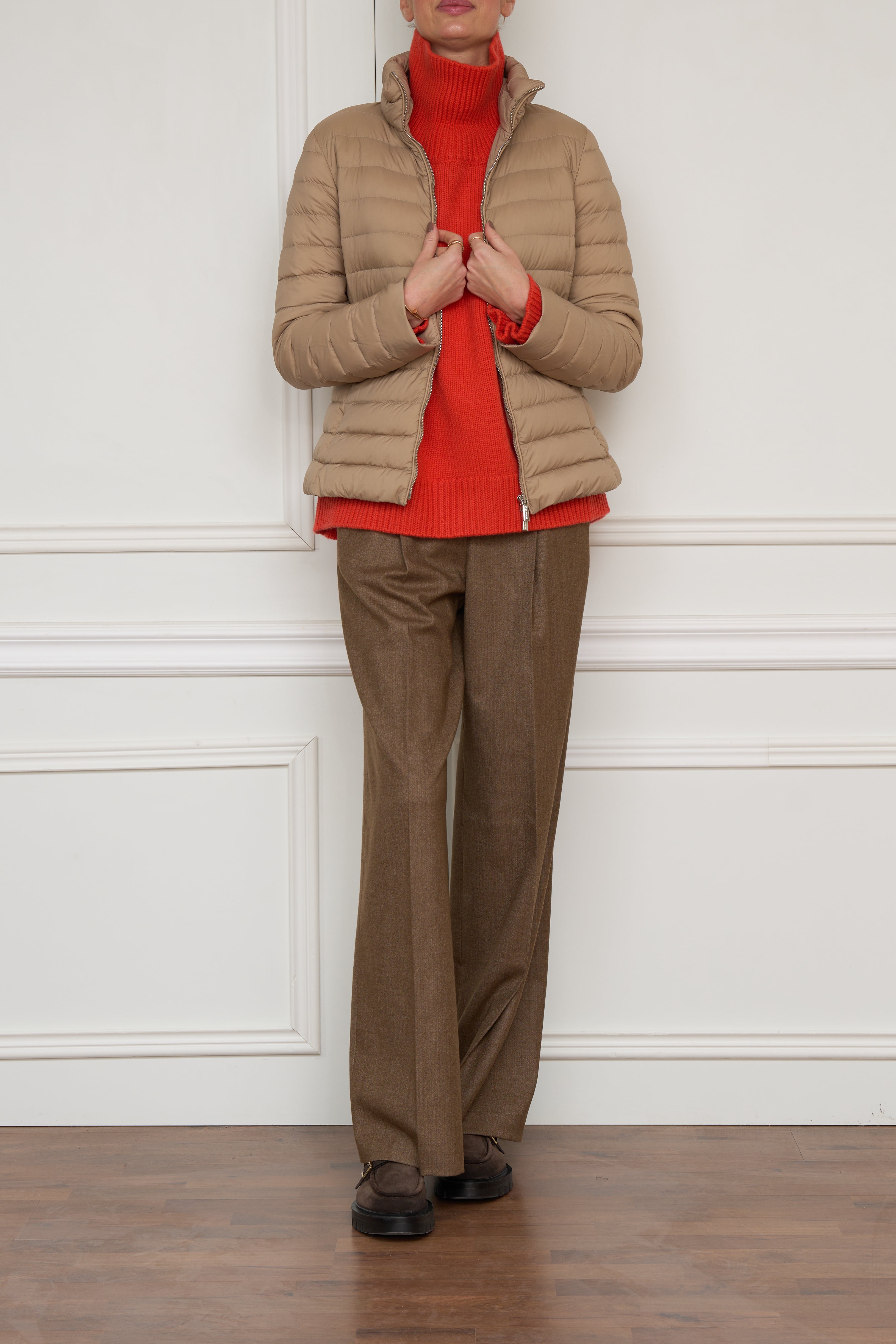 Doubleface-Jacke in camel