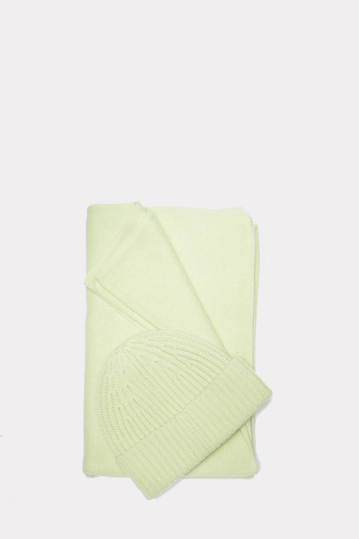 Cashmere Set in limette