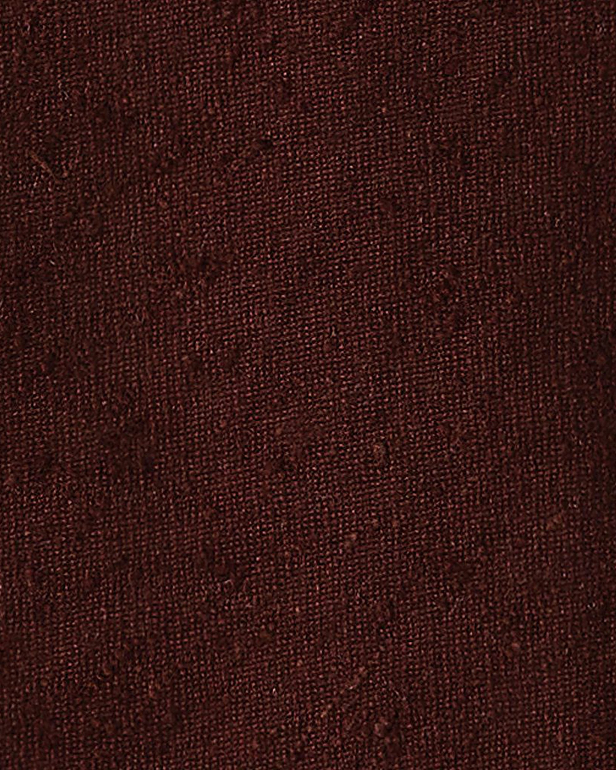 Tie in brown