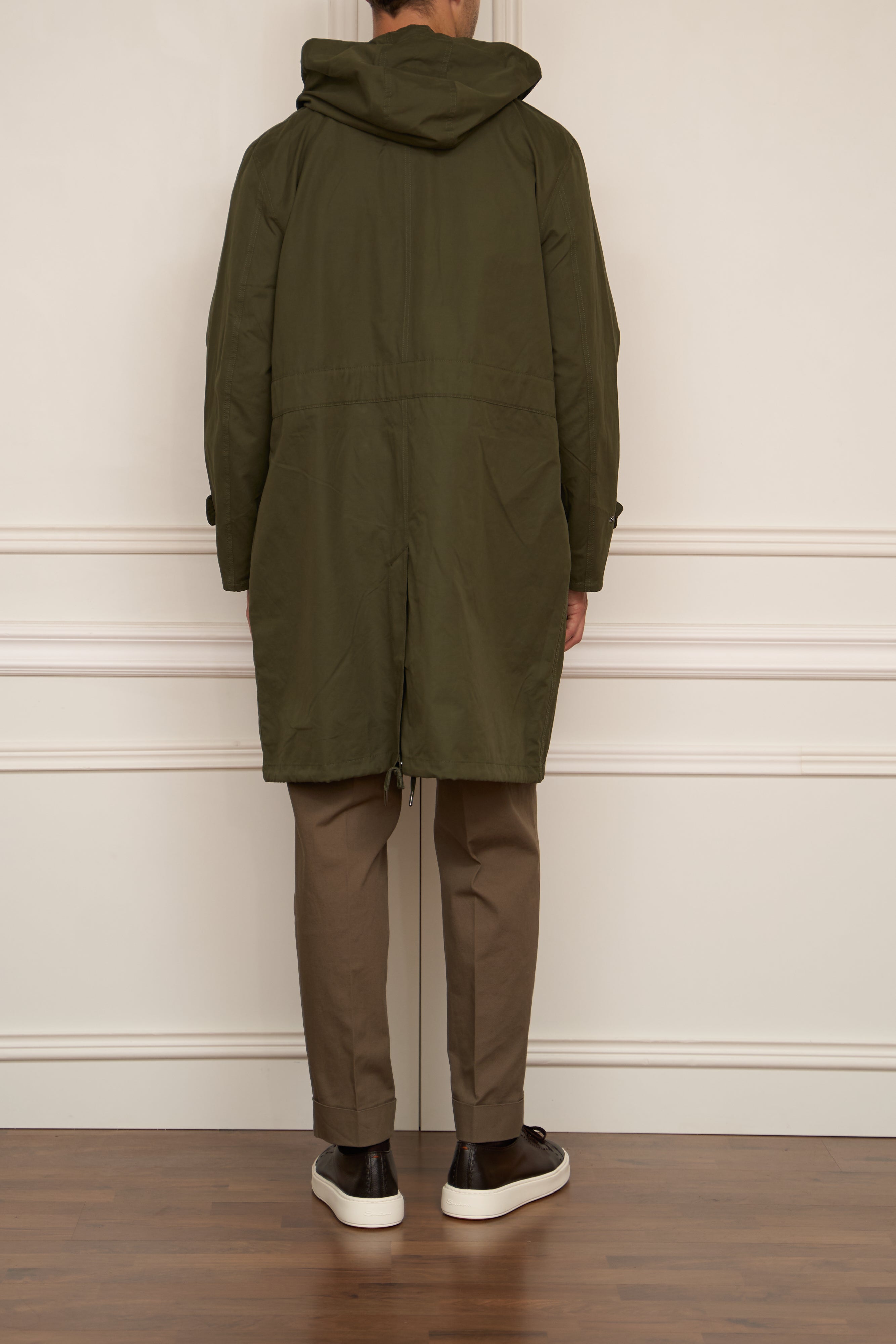 Parka in grün