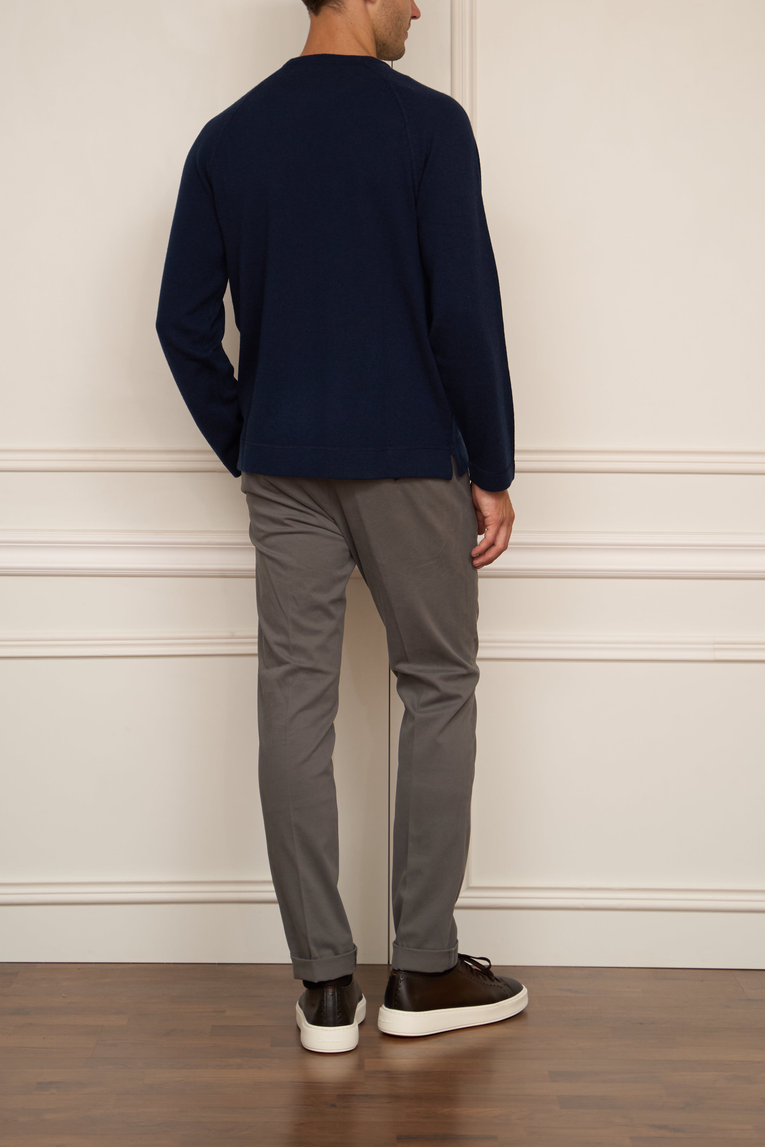 Kaschmir Pullover in navy