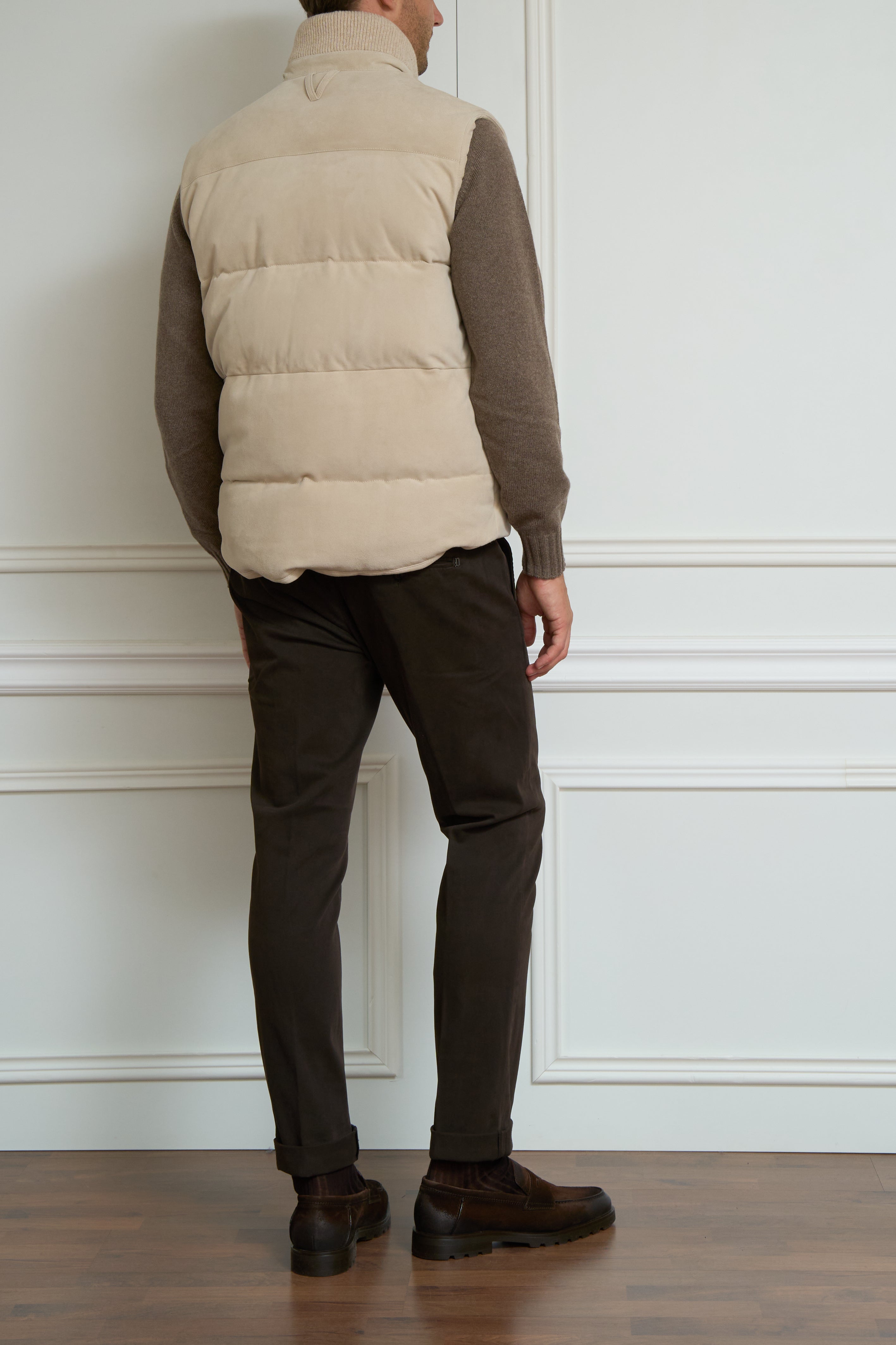 Weste in beige