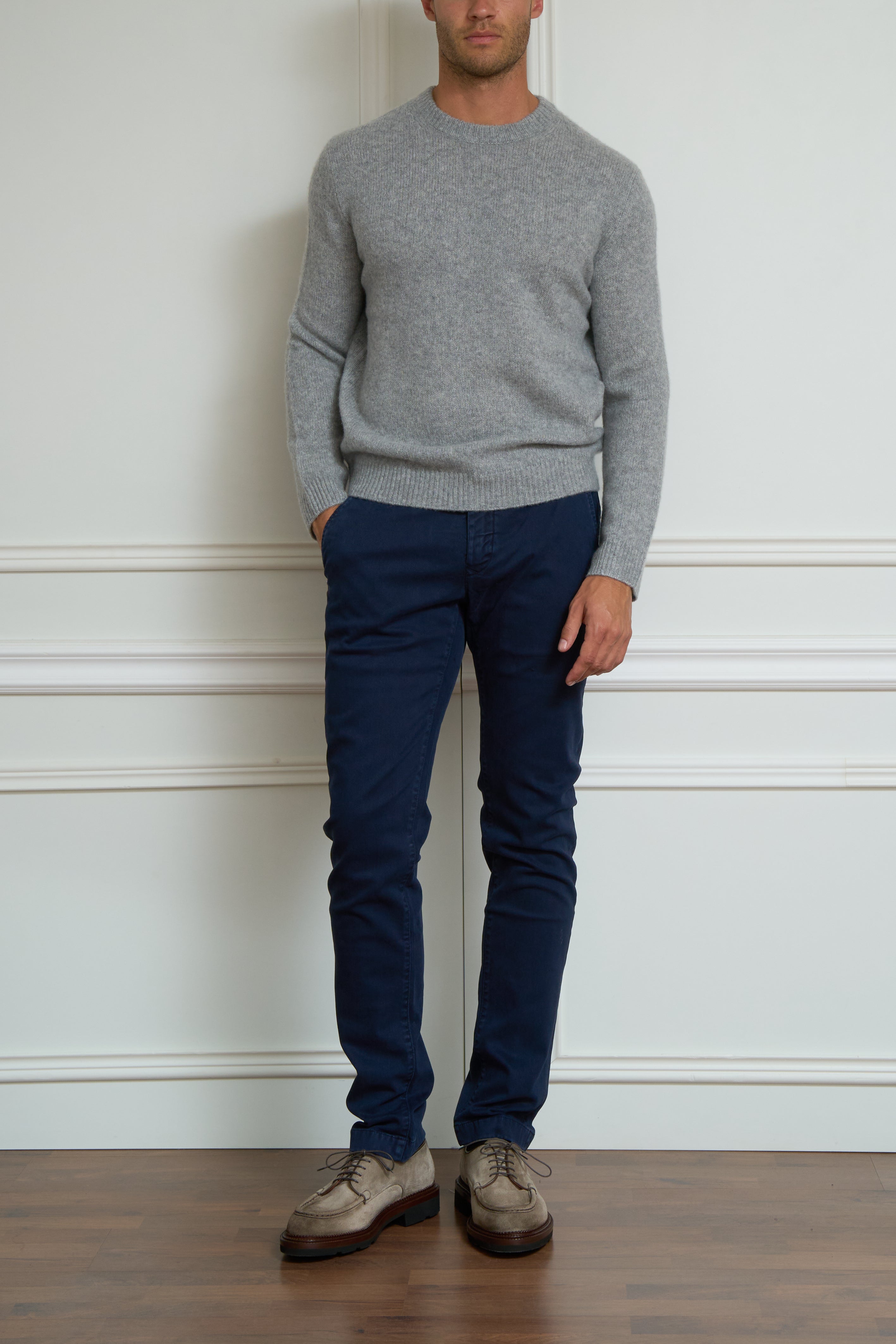 Chunky grey sweater