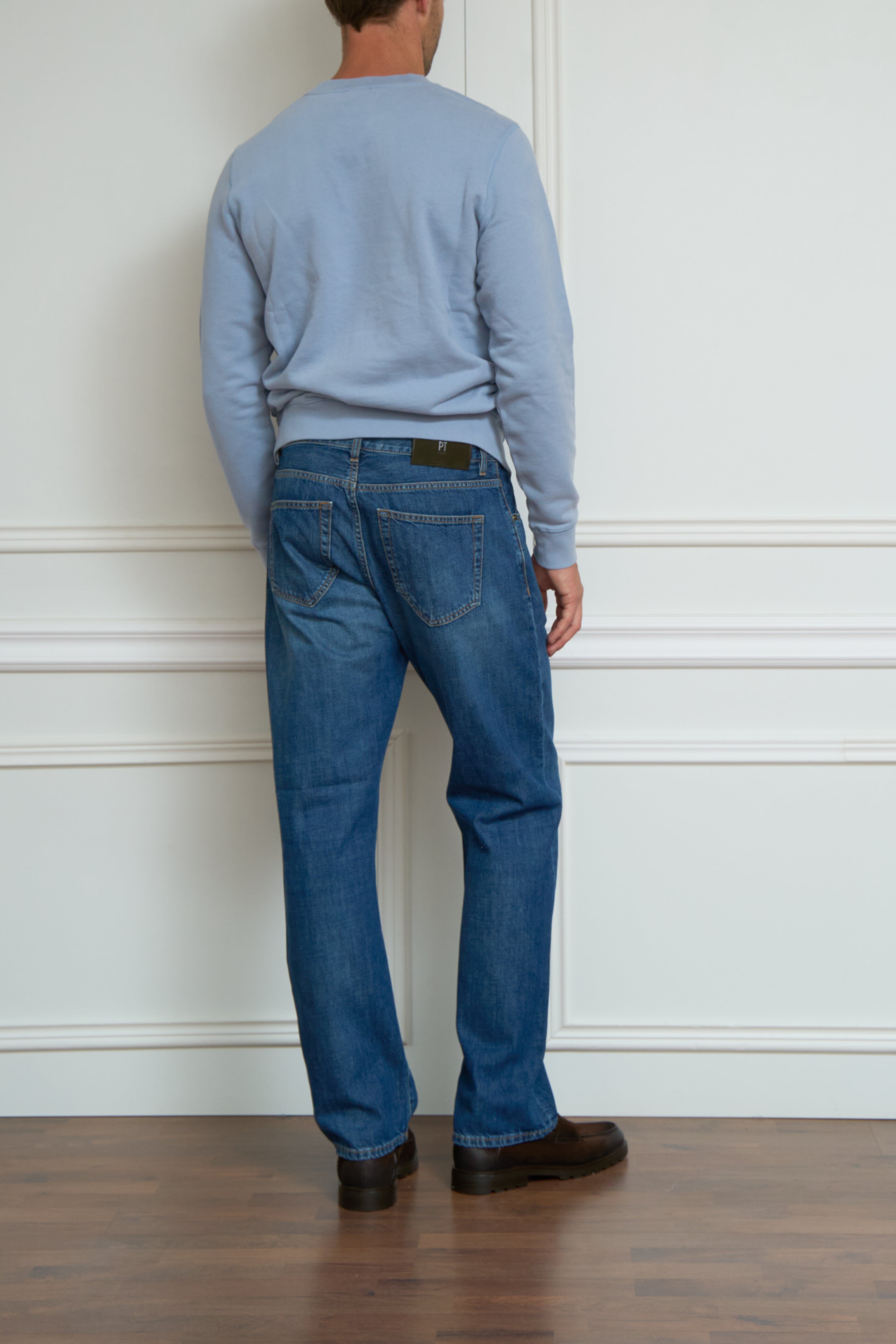 Jeans in mittelblau