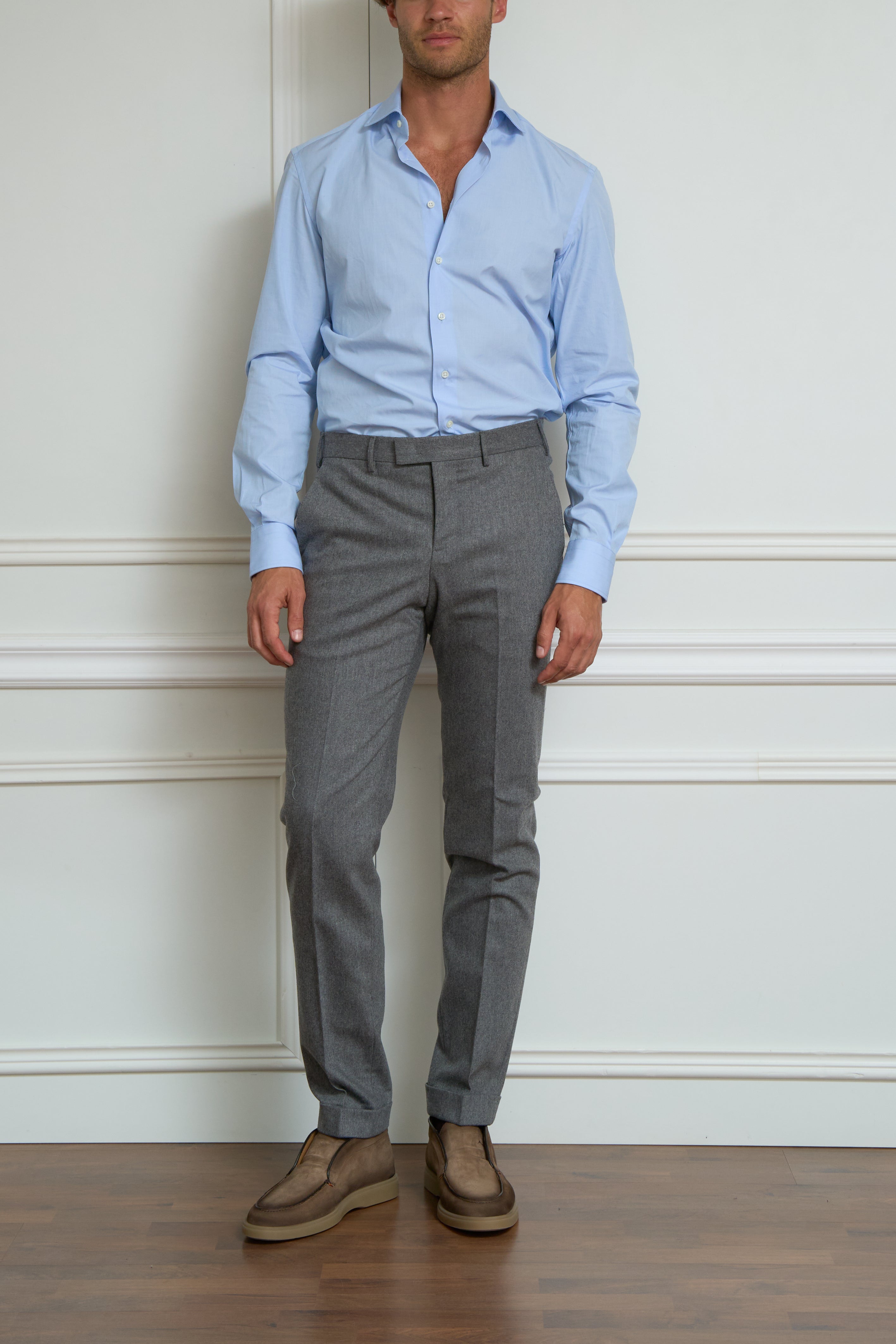 Trousers in grey