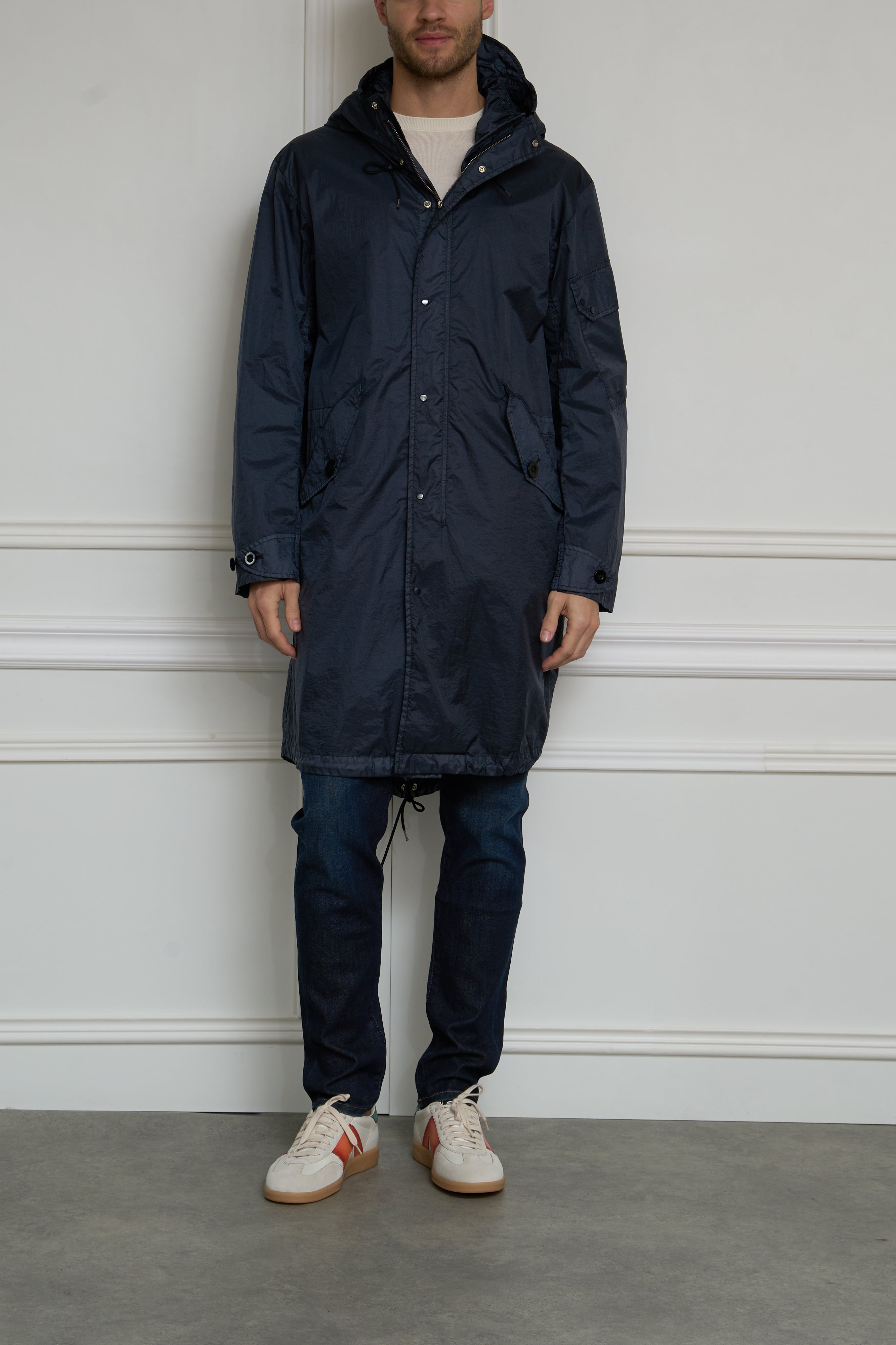 Coat in navy