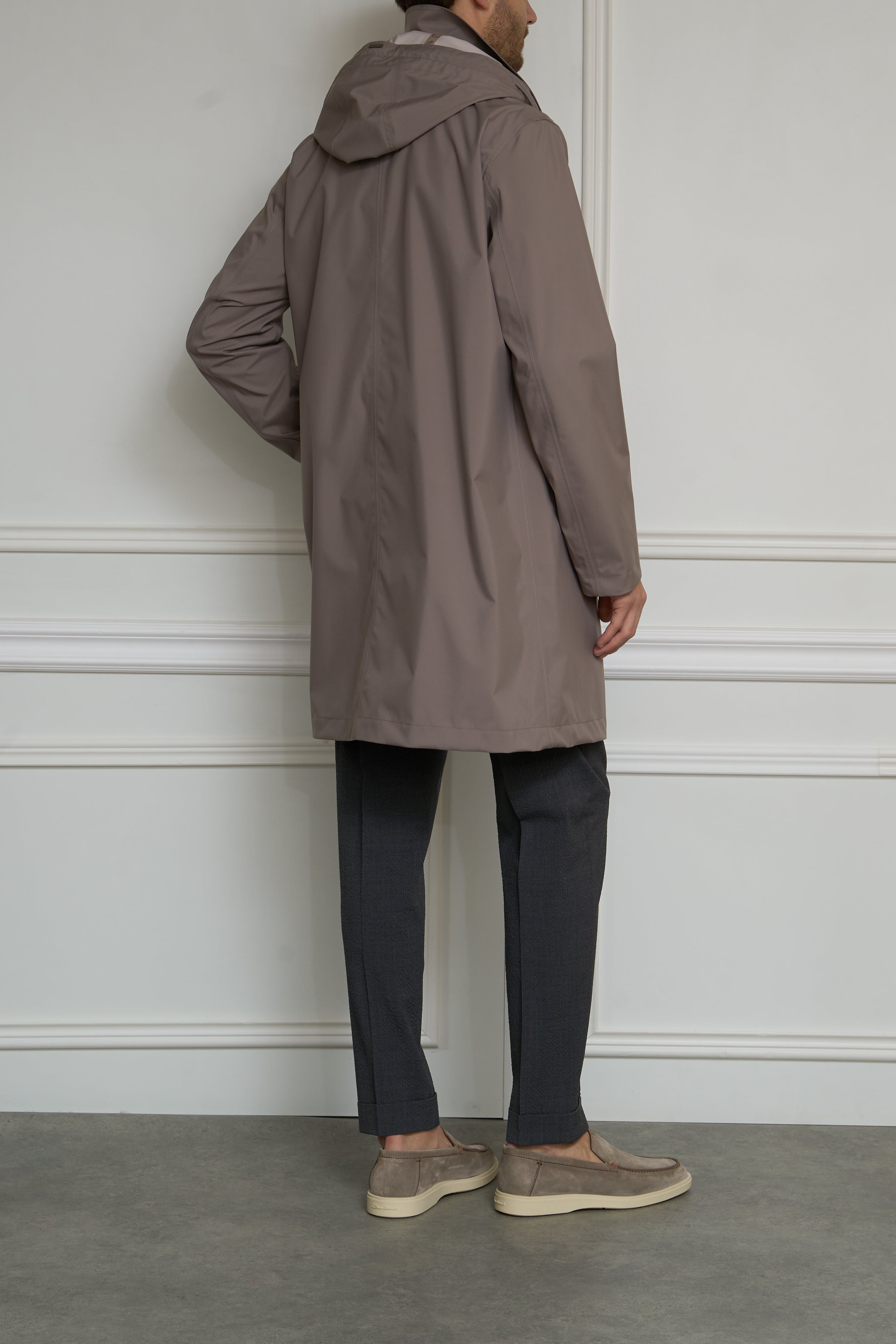 Coat in stone